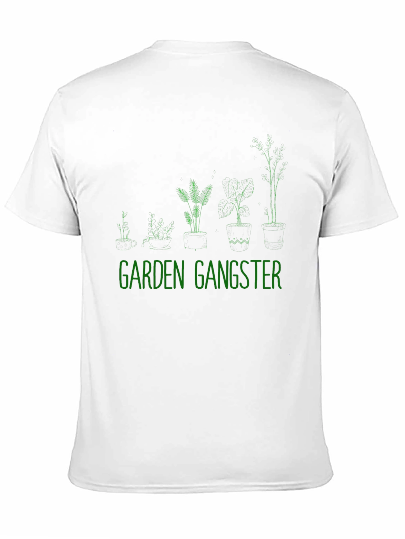 Garden Gangster Graphic Tee - Black