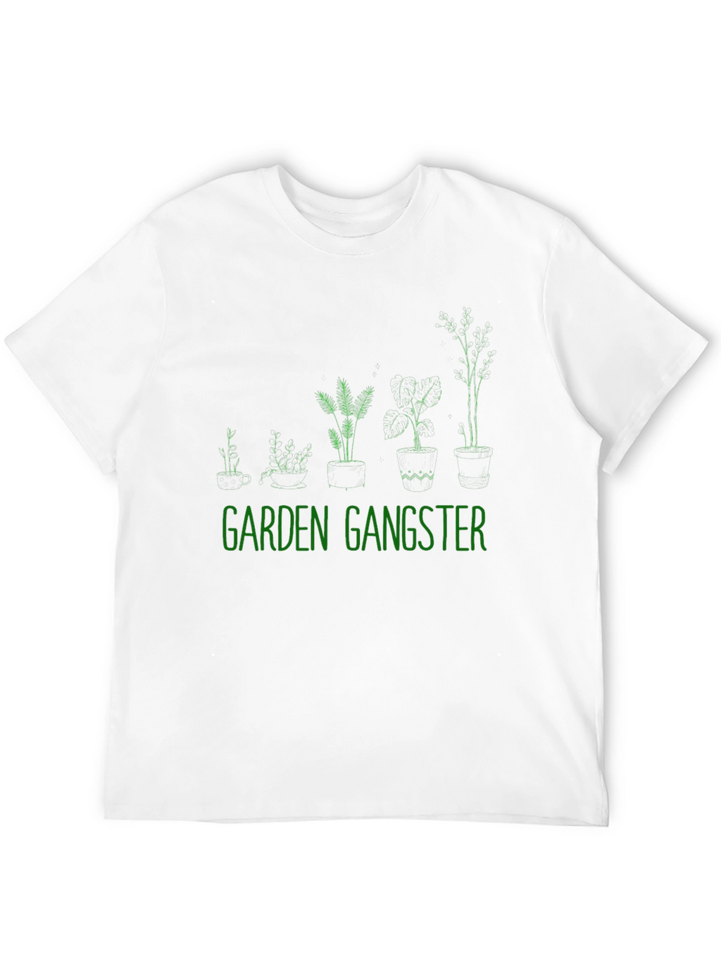 Garden Gangster Graphic Tee - Black
