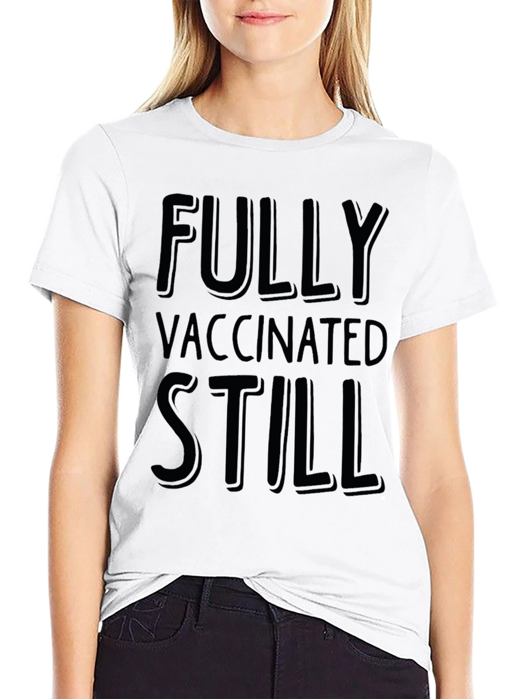 Fully Vaccinated Still T-Shirt - Mens