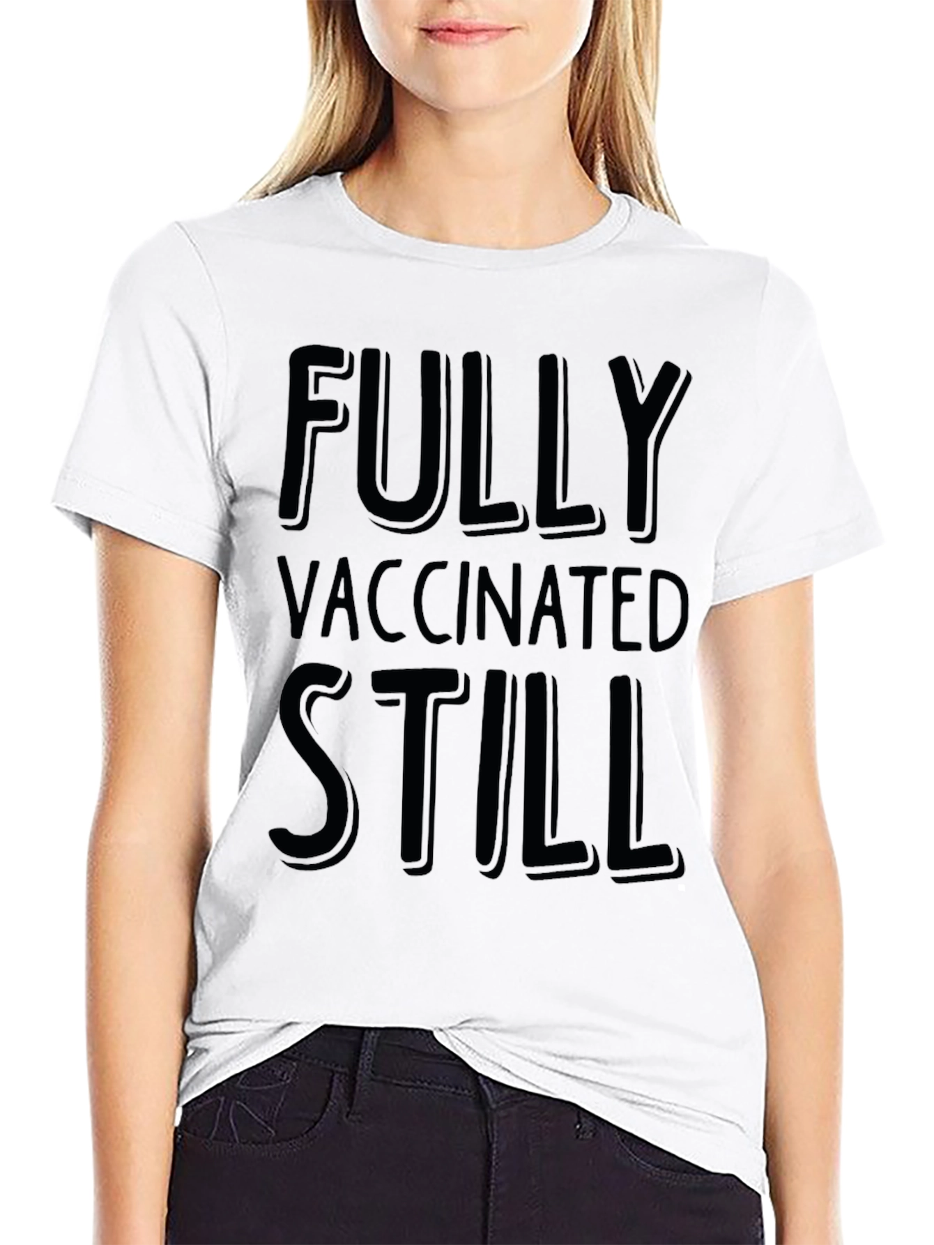 Fully Vaccinated Still T-Shirt - Mens