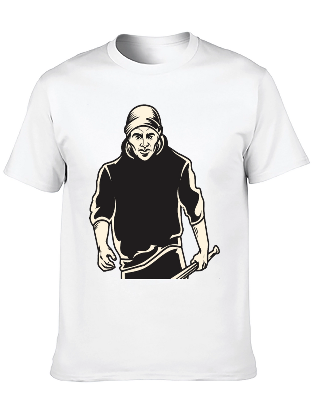 Graphic Tee - Man with Bat