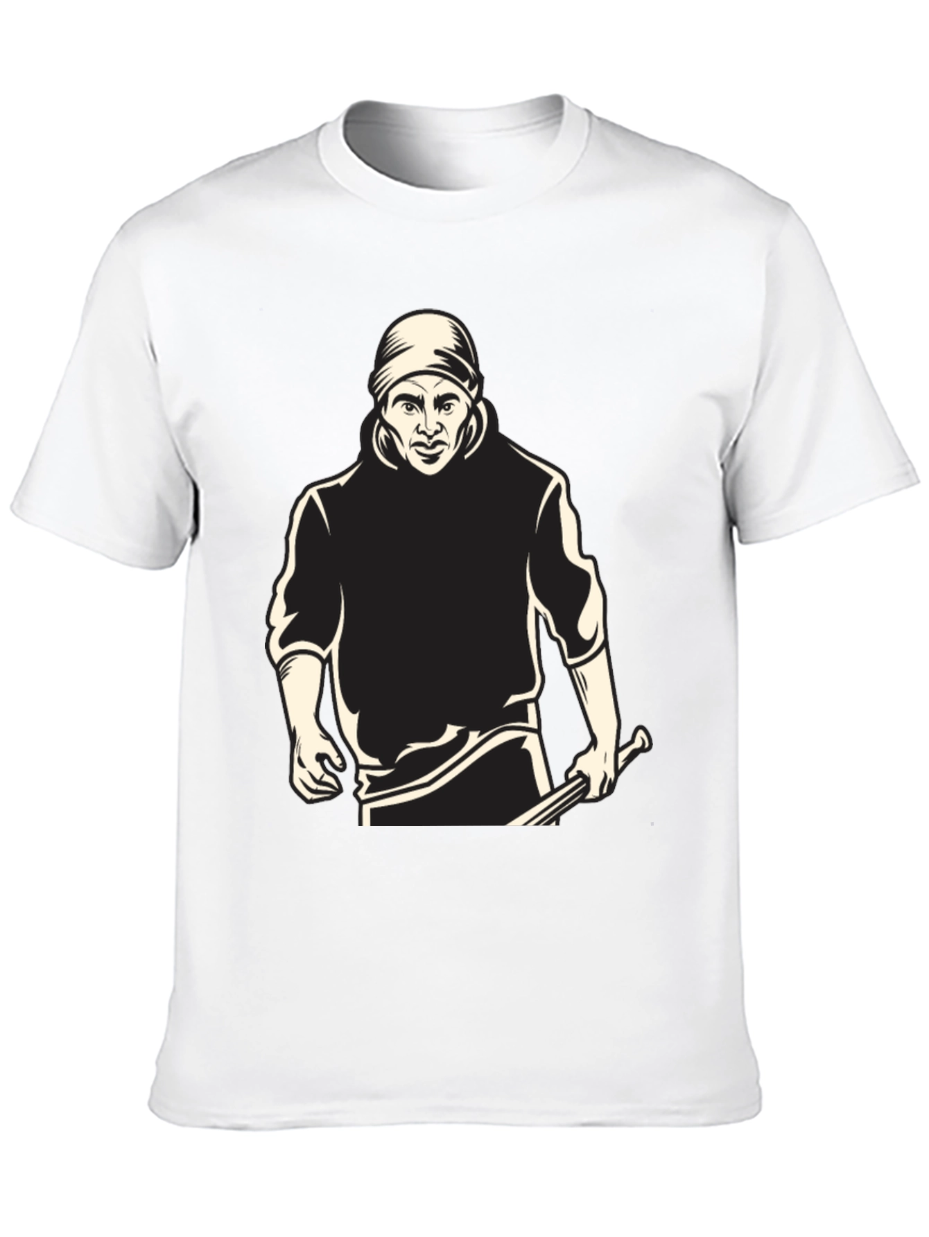 Graphic Tee - Man with Bat