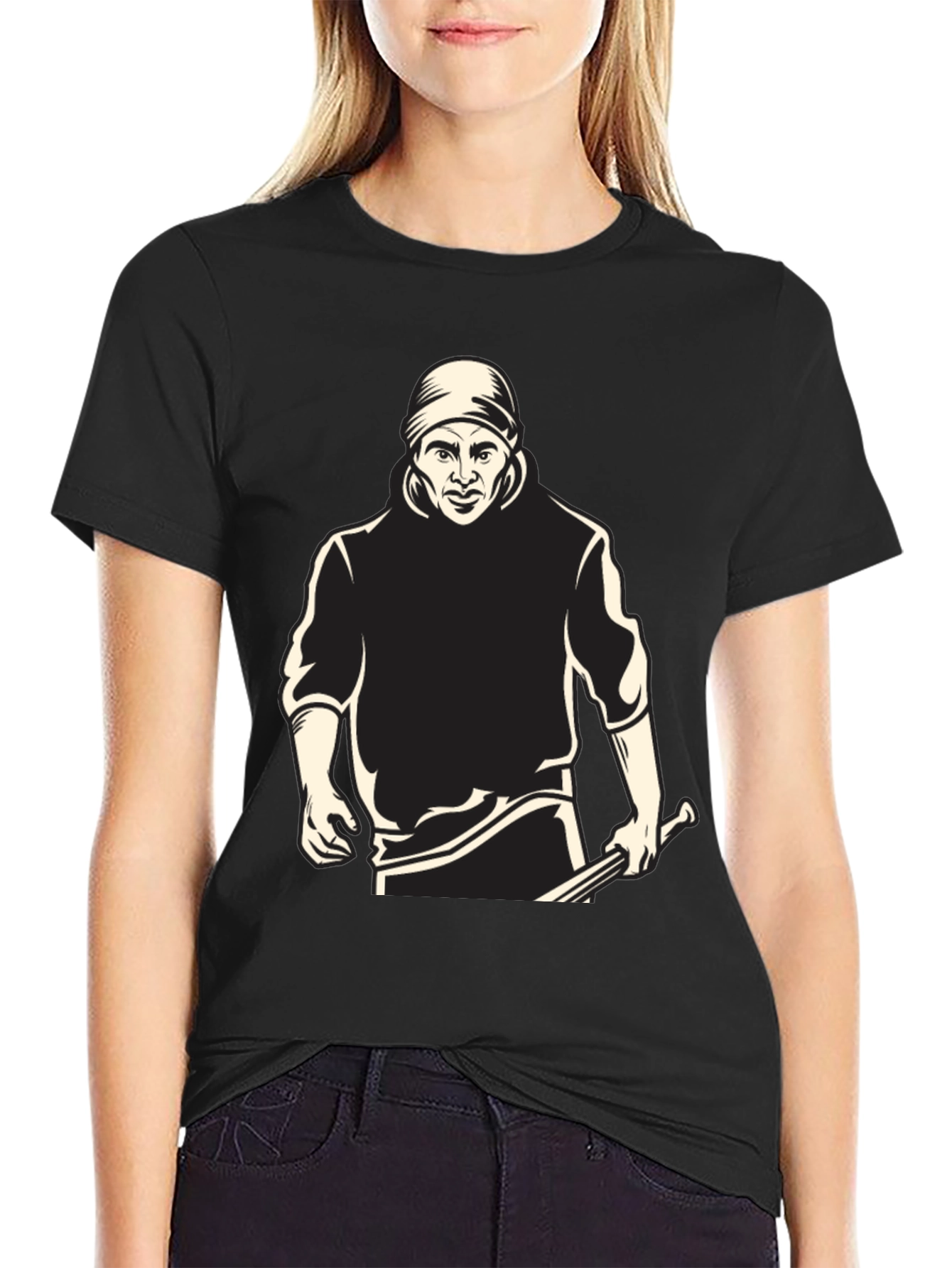 Graphic Tee - Man with Bat