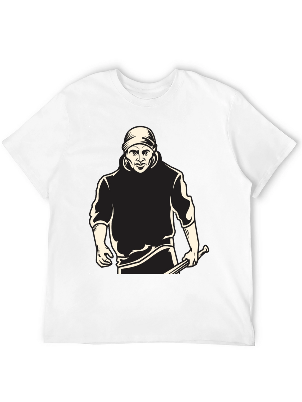 Graphic Tee - Man with Bat