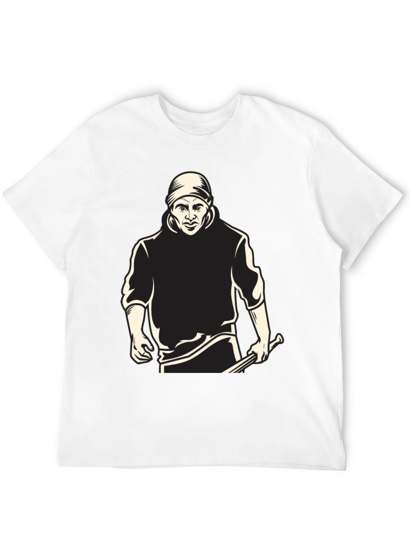 Graphic Tee - Man with Bat