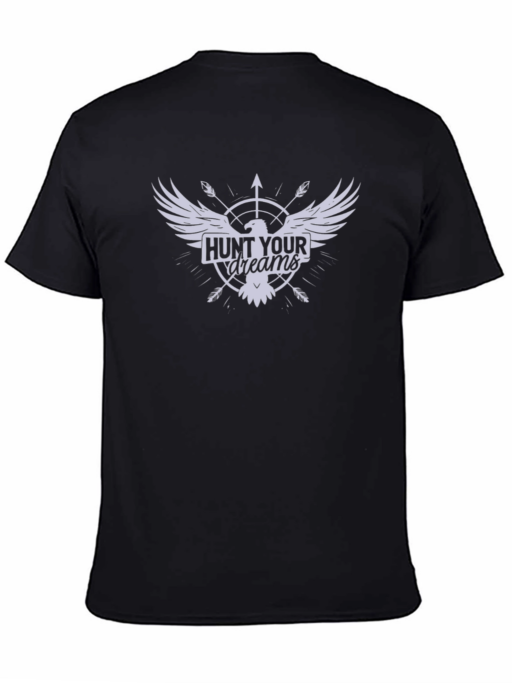 Hunt Your Dreams Graphic Tee - Black