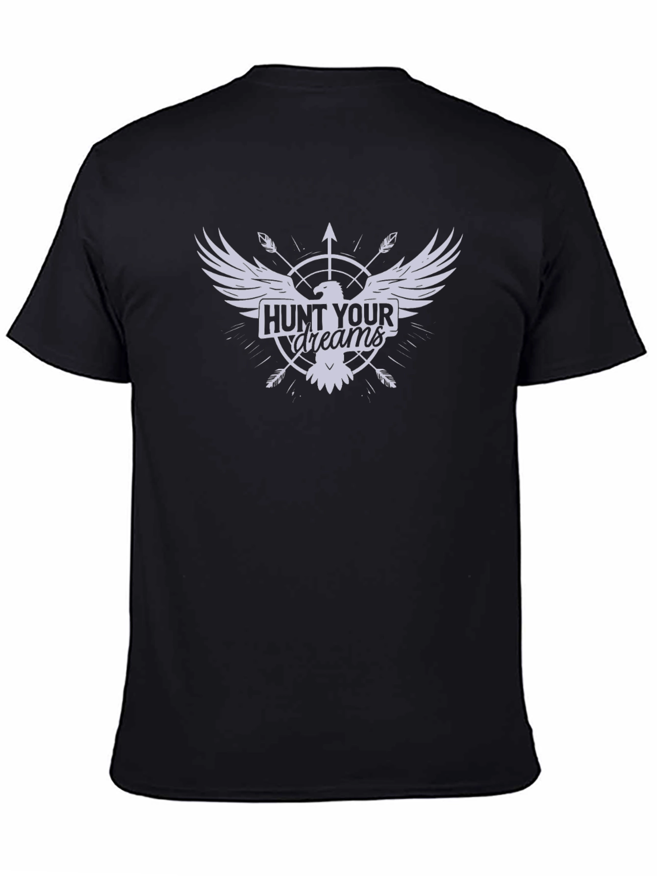 Hunt Your Dreams Graphic Tee - Black