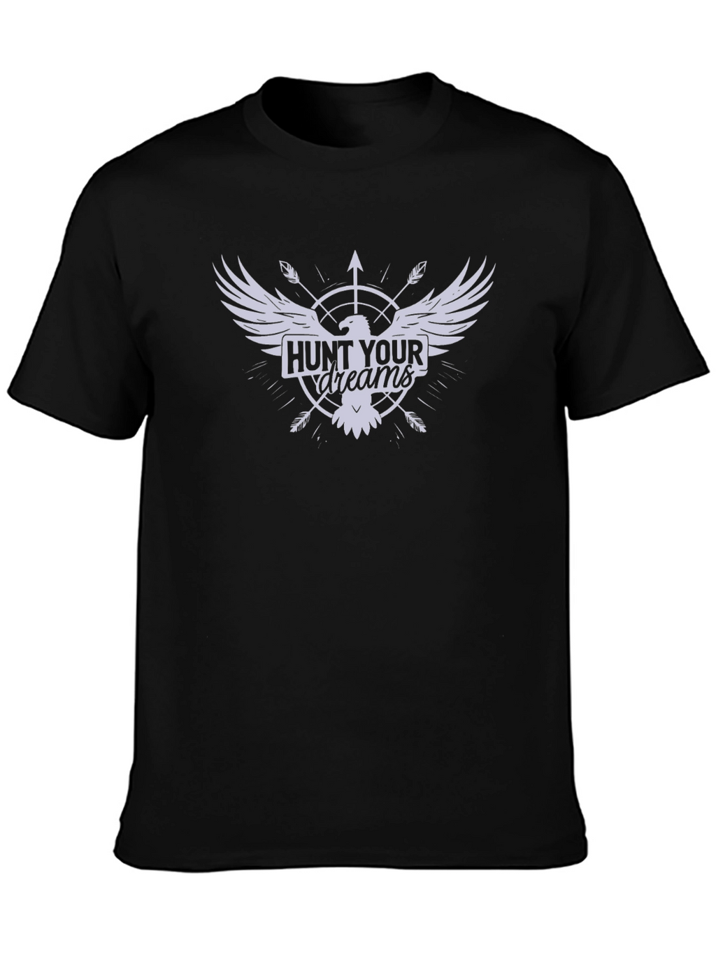 Hunt Your Dreams Graphic Tee - Black