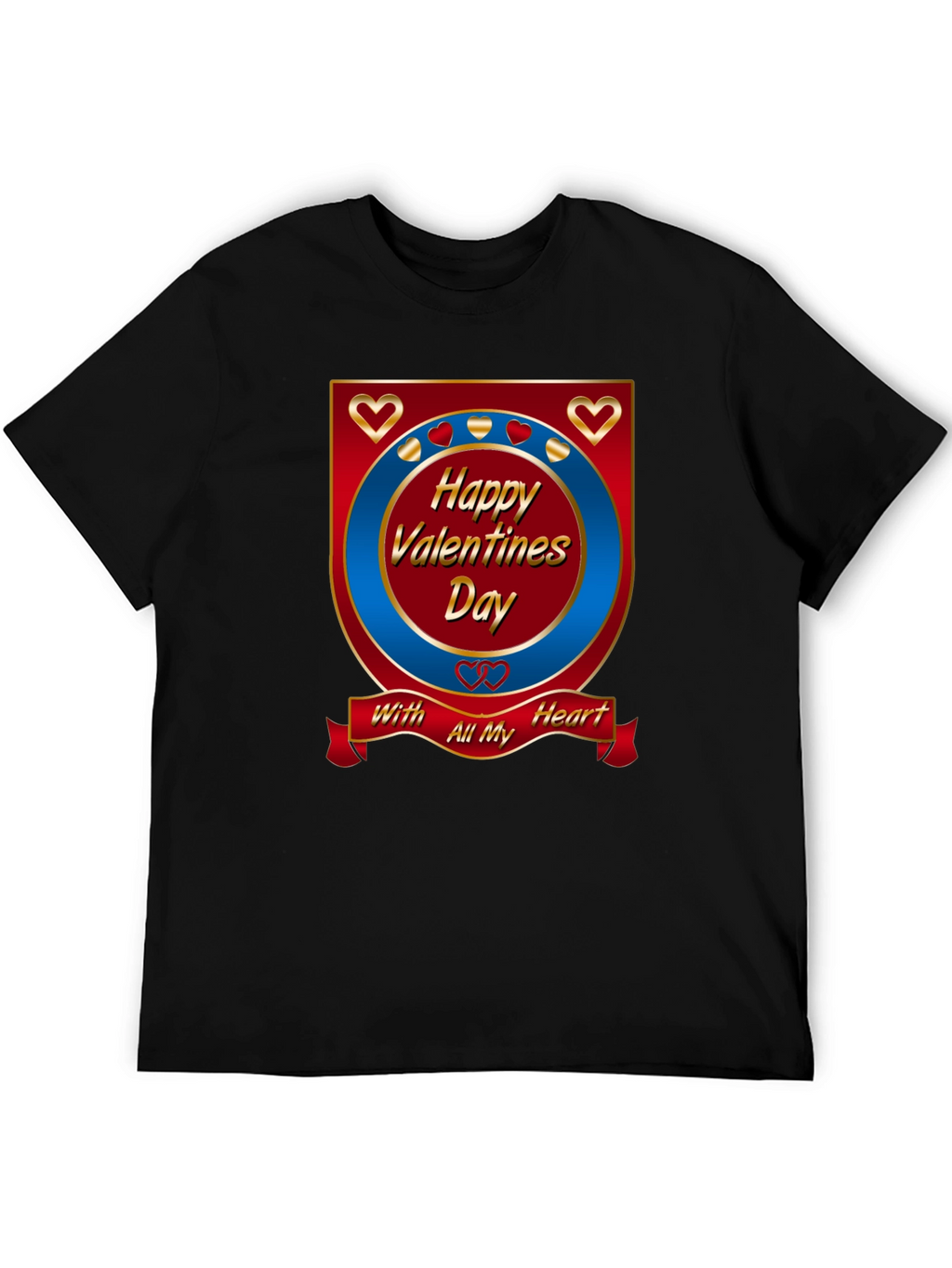 Happy Valentines Day Graphic T-Shirt