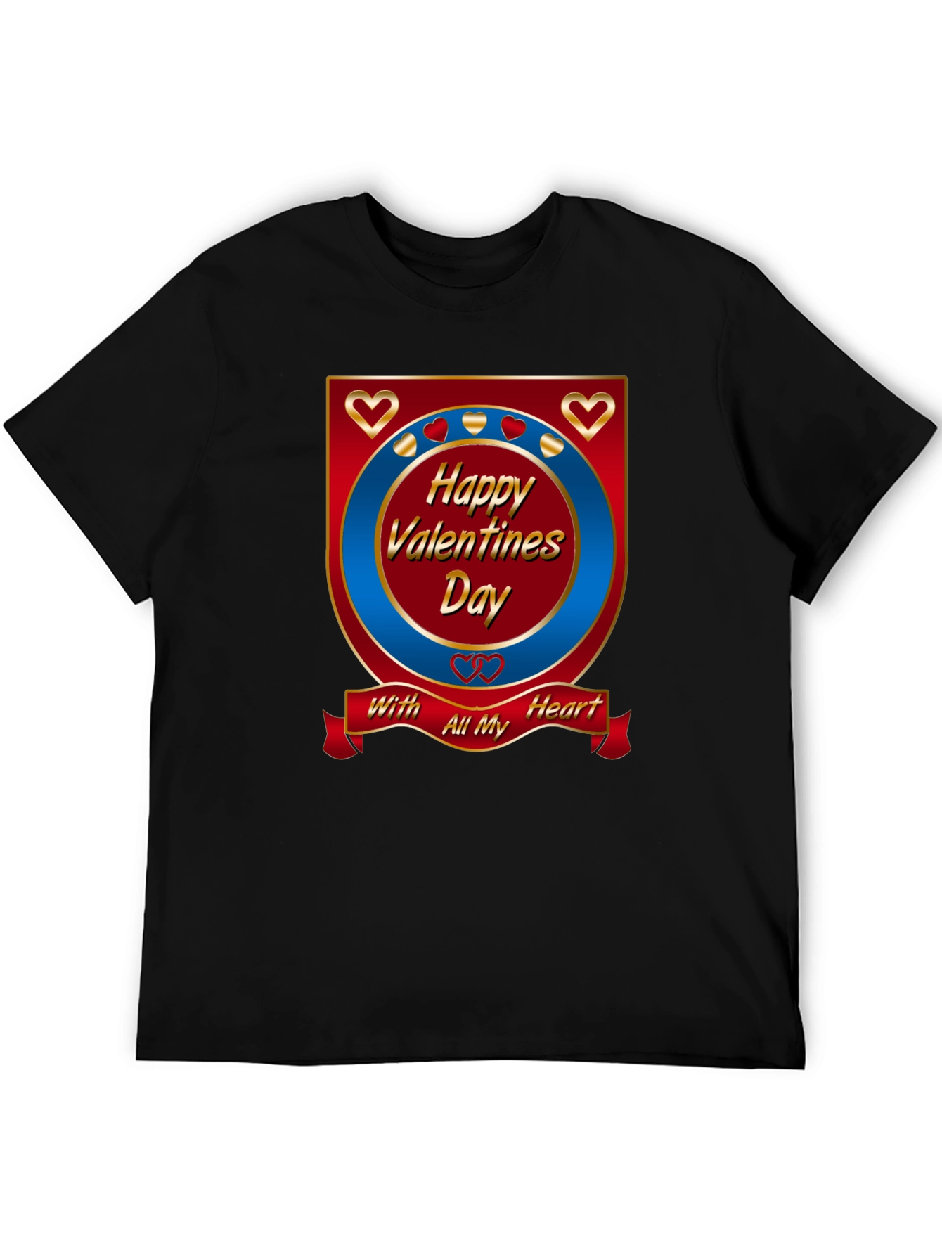 Happy Valentines Day Graphic T-Shirt