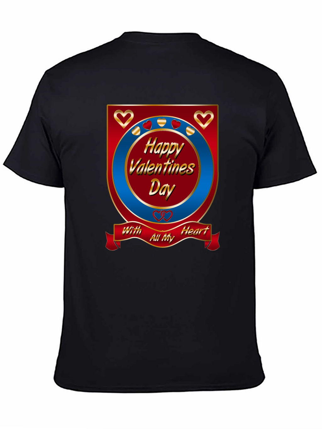 Happy Valentines Day Graphic T-Shirt