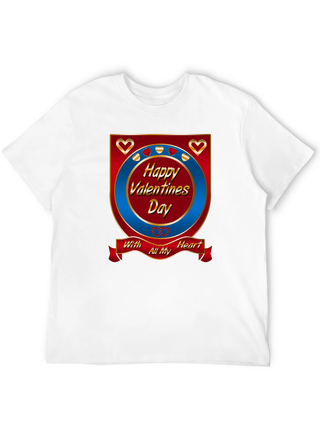 Happy Valentines Day Graphic T-Shirt