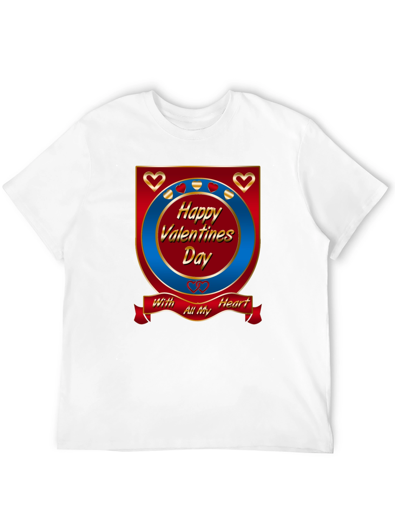 Happy Valentines Day Graphic T-Shirt