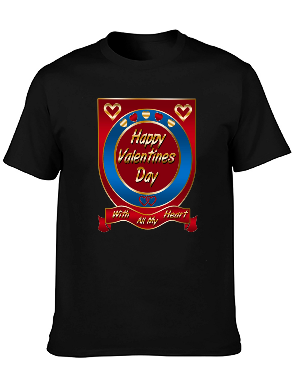 Happy Valentines Day Graphic T-Shirt
