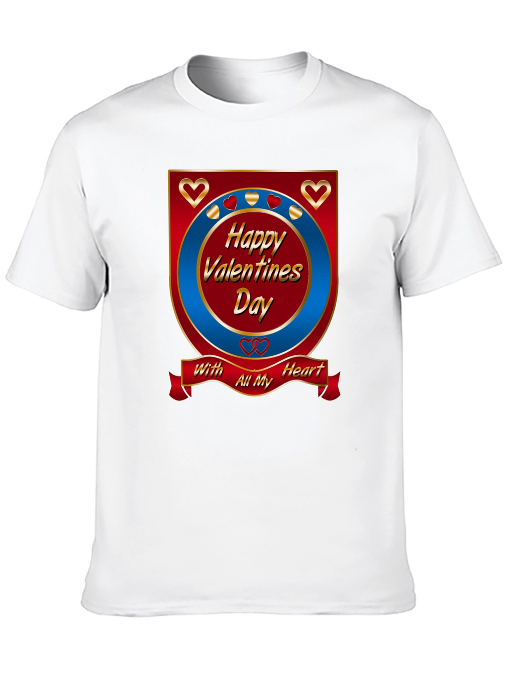Happy Valentines Day Graphic T-Shirt