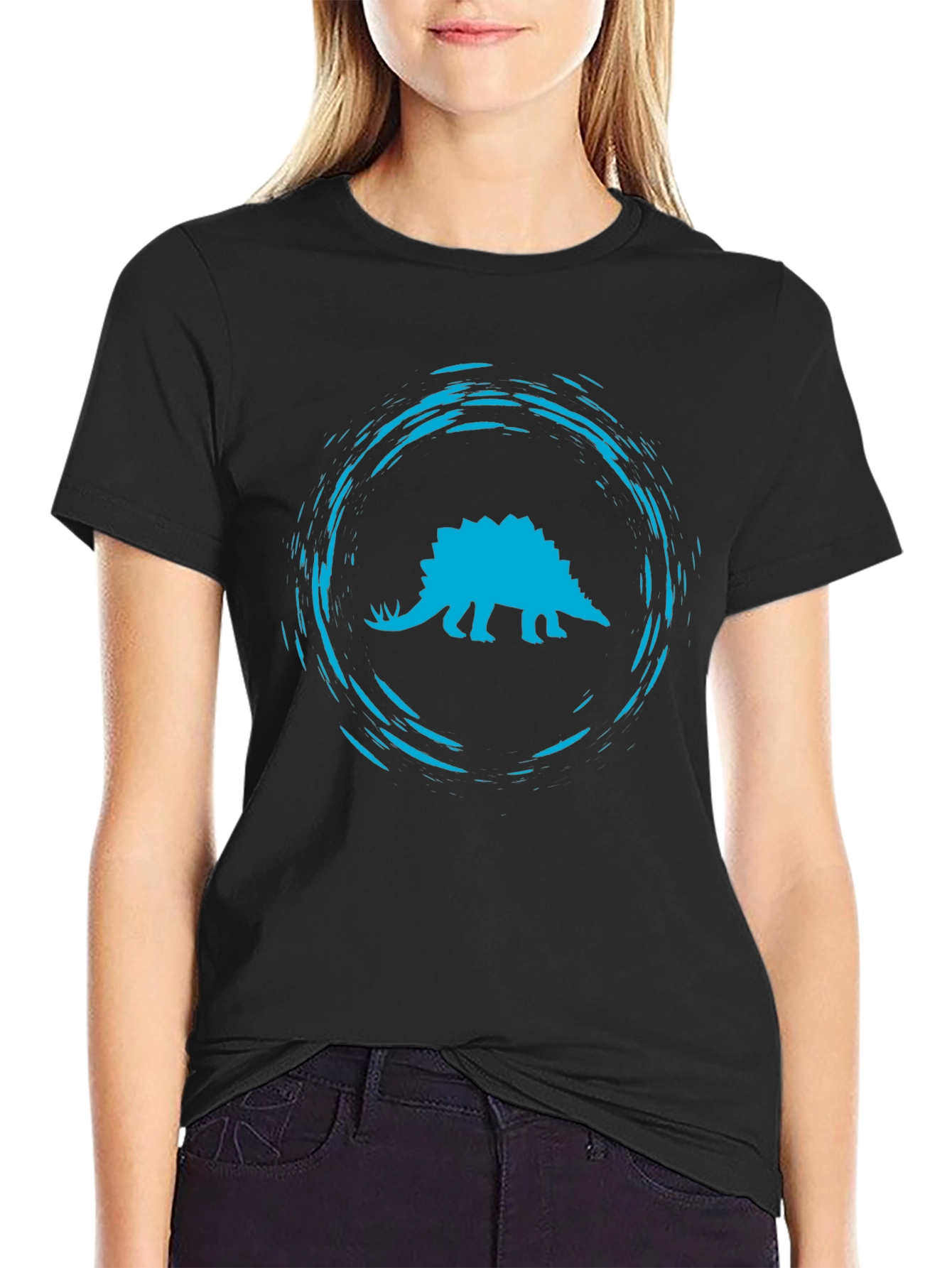Dino Circle Graphic Tee