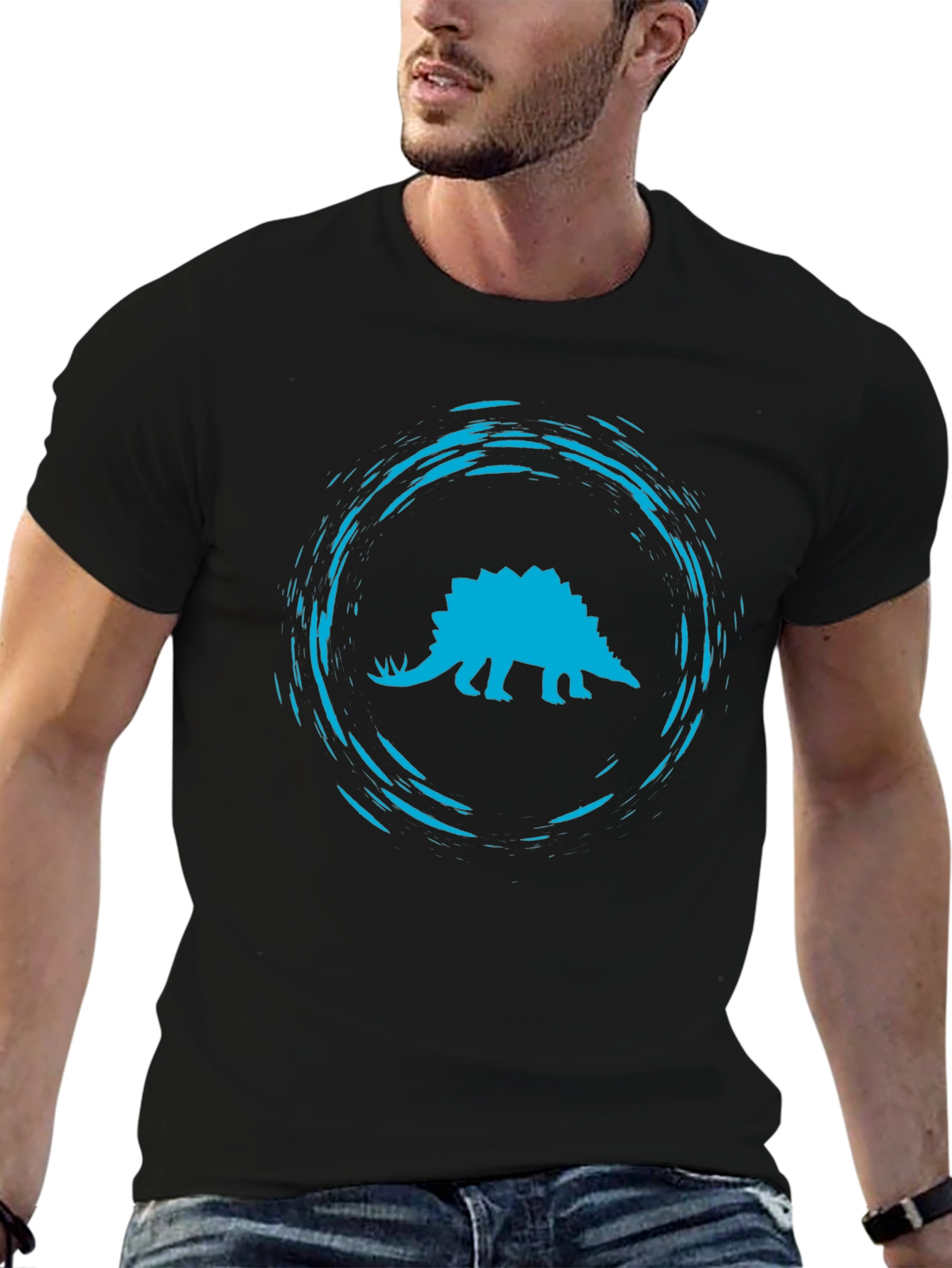 Dino Circle Graphic Tee