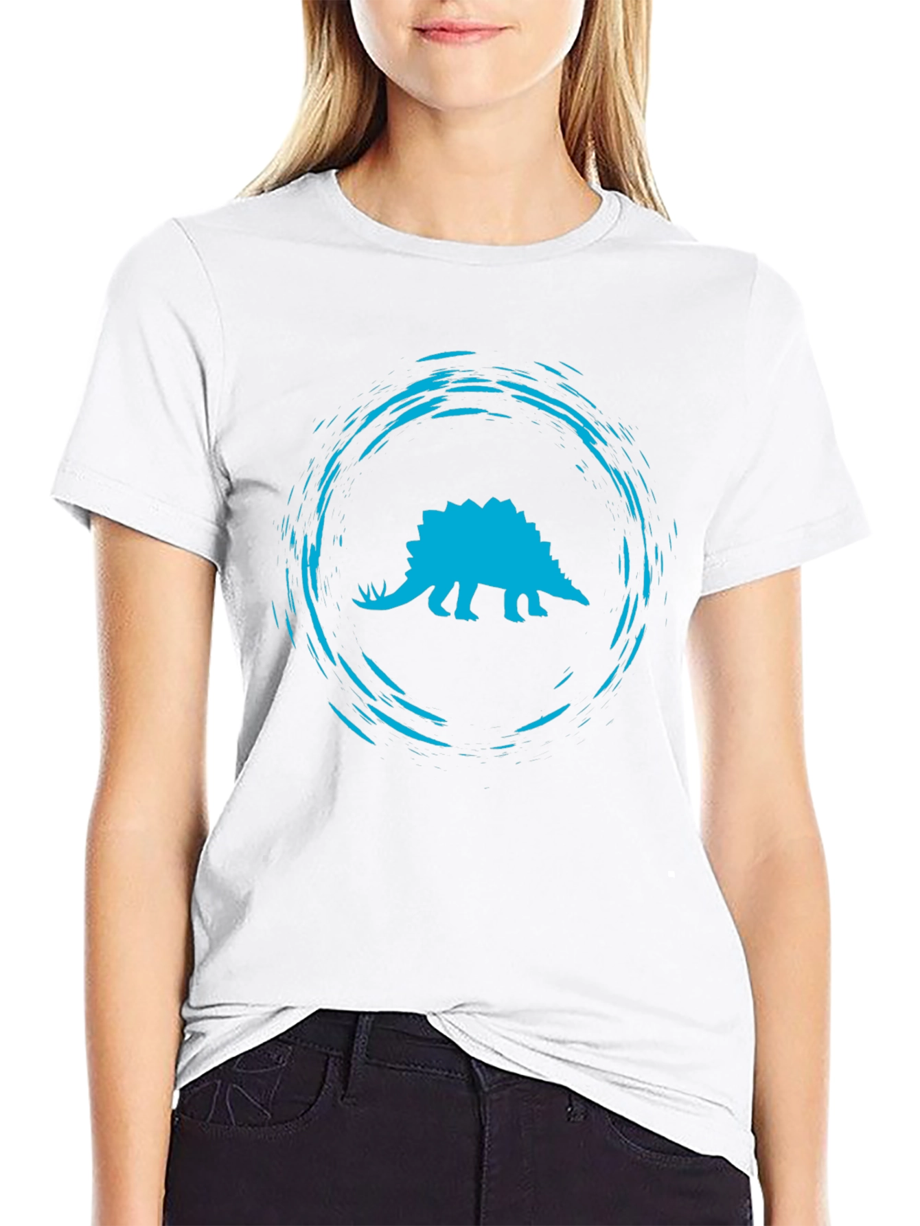 Dino Circle Graphic Tee