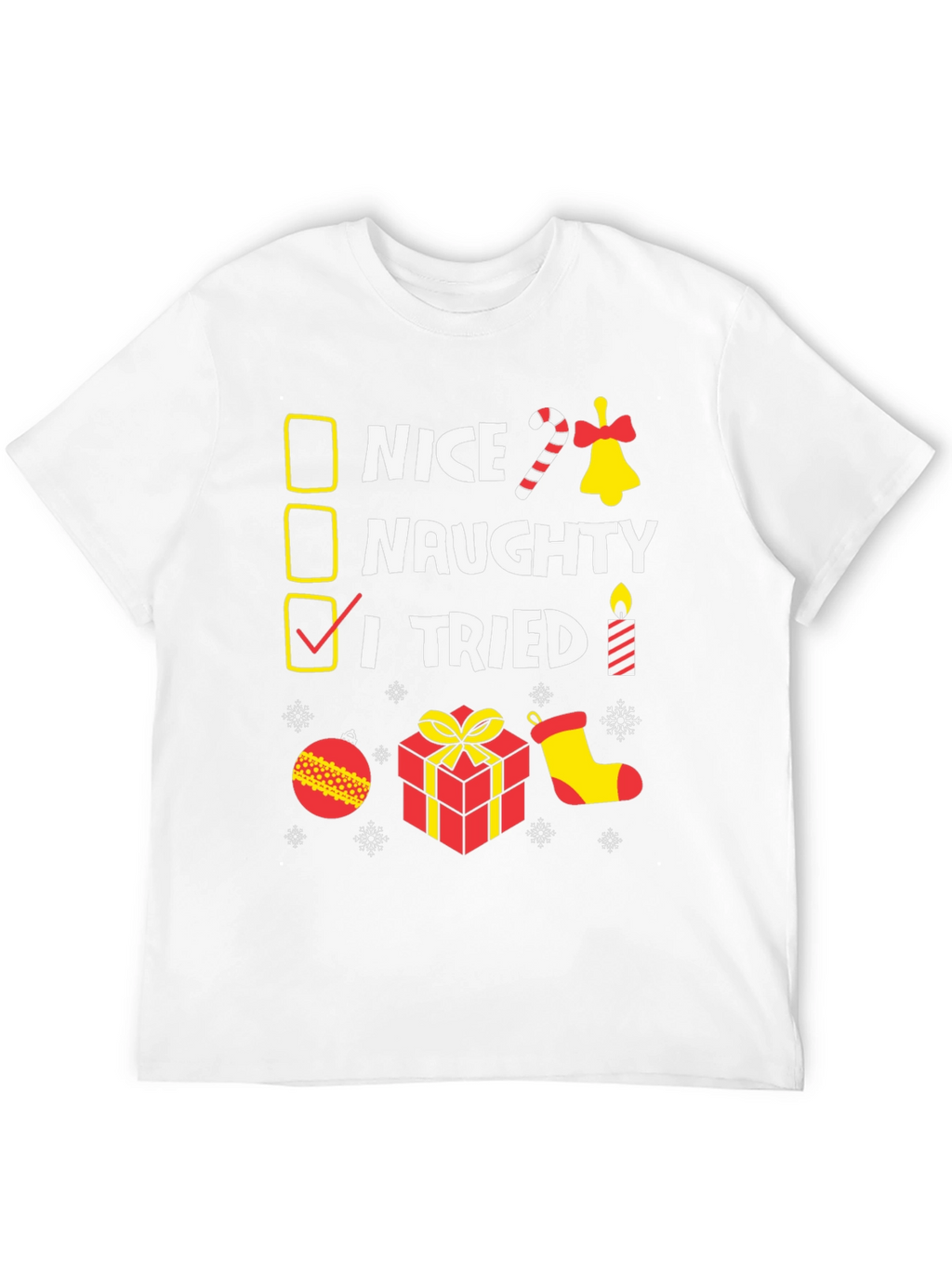 I Tried Funny Christmas T-Shirt