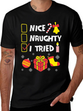 I Tried Funny Christmas T-Shirt
