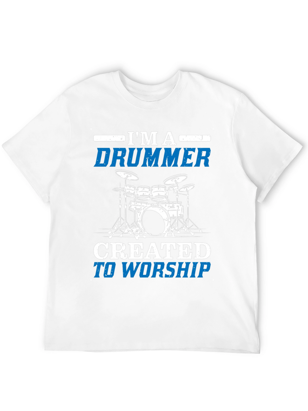 Im a Drummer T-Shirt Music Band