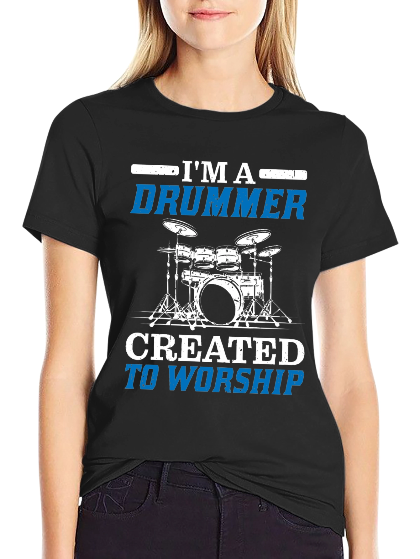Im a Drummer T-Shirt Music Band