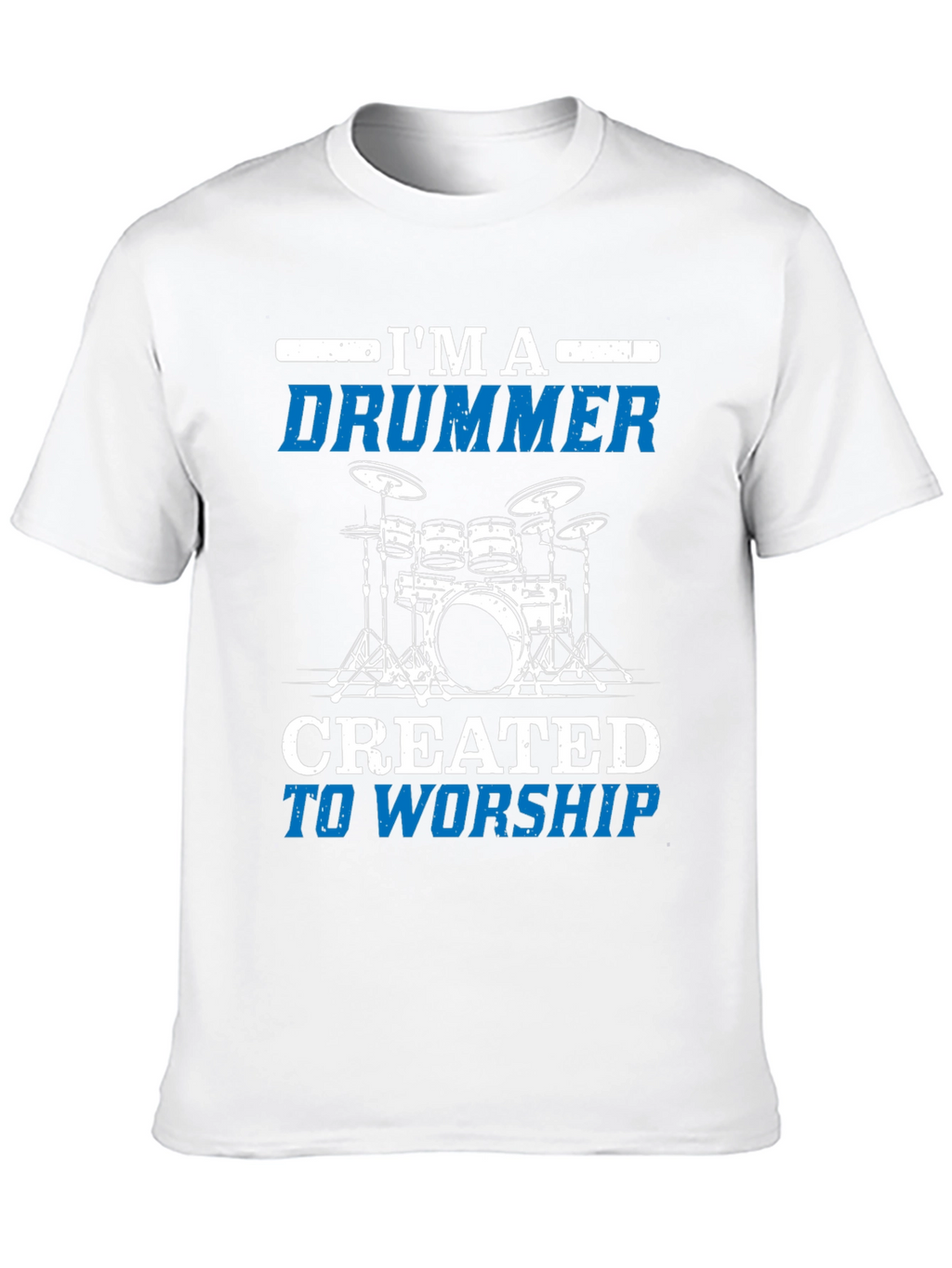 Im a Drummer T-Shirt Music Band