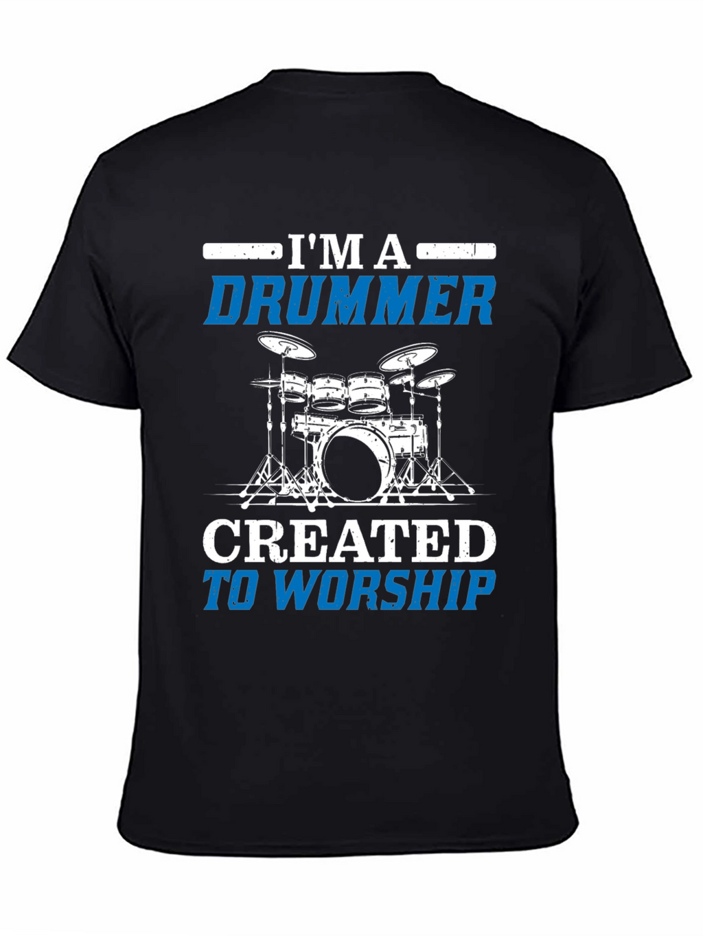 Im a Drummer T-Shirt Music Band