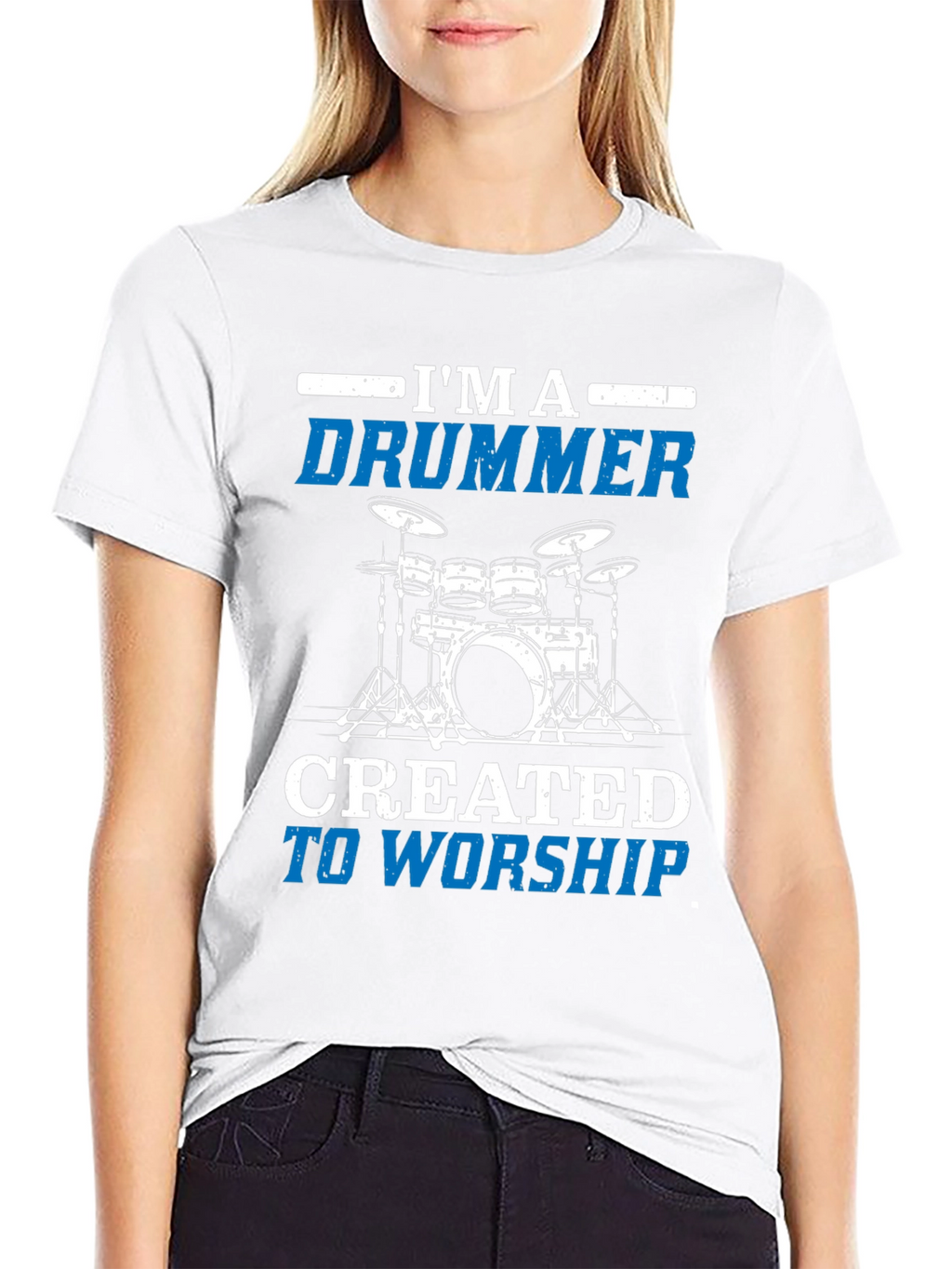 Im a Drummer T-Shirt Music Band