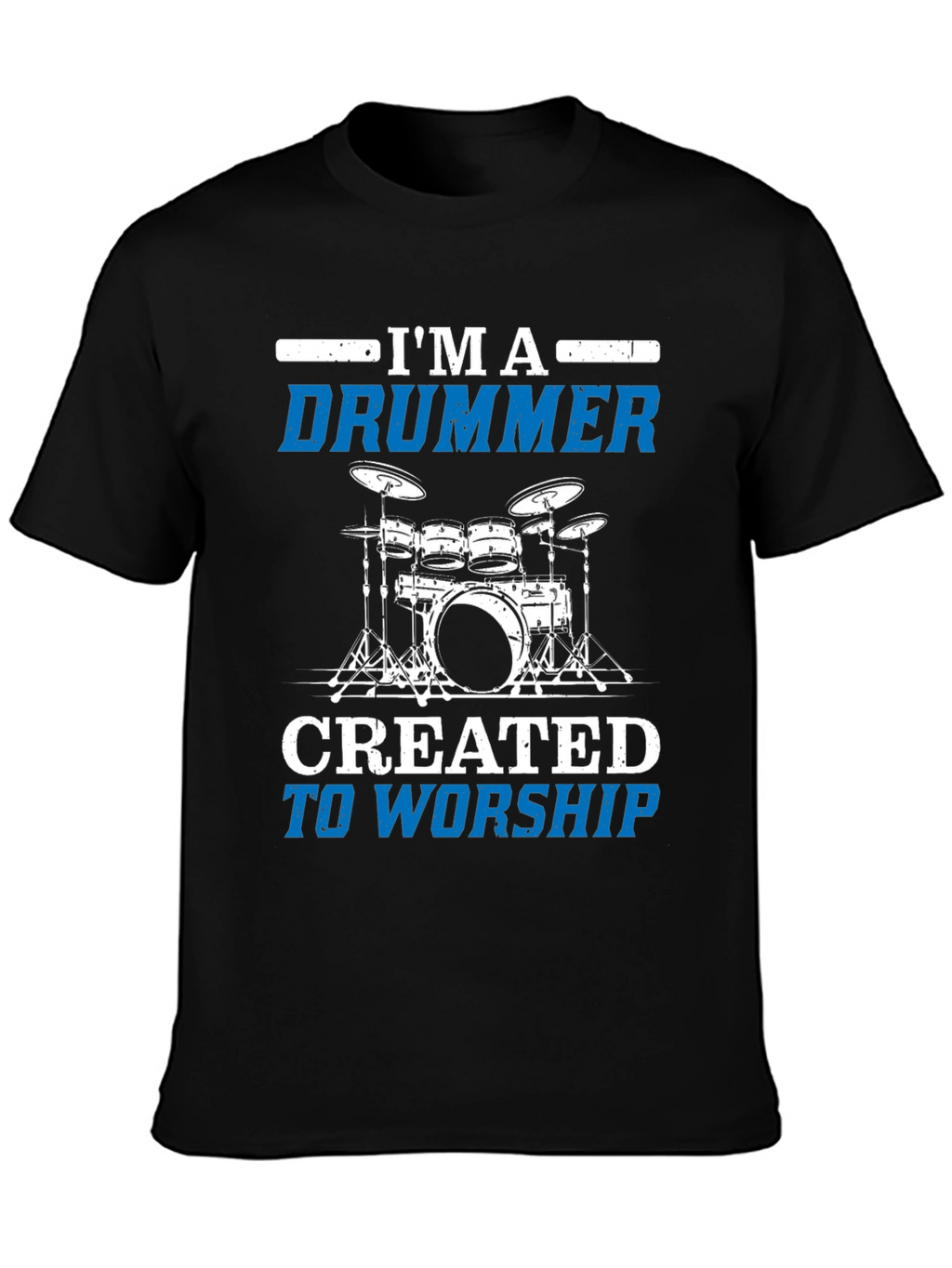 Im a Drummer T-Shirt Music Band