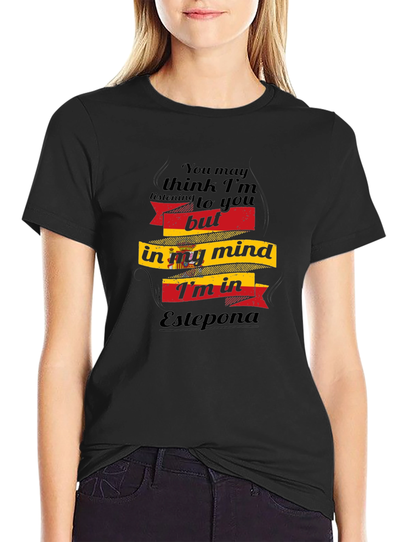 Funny Estepona Spain Mind T-Shirt - Travel Souvenir