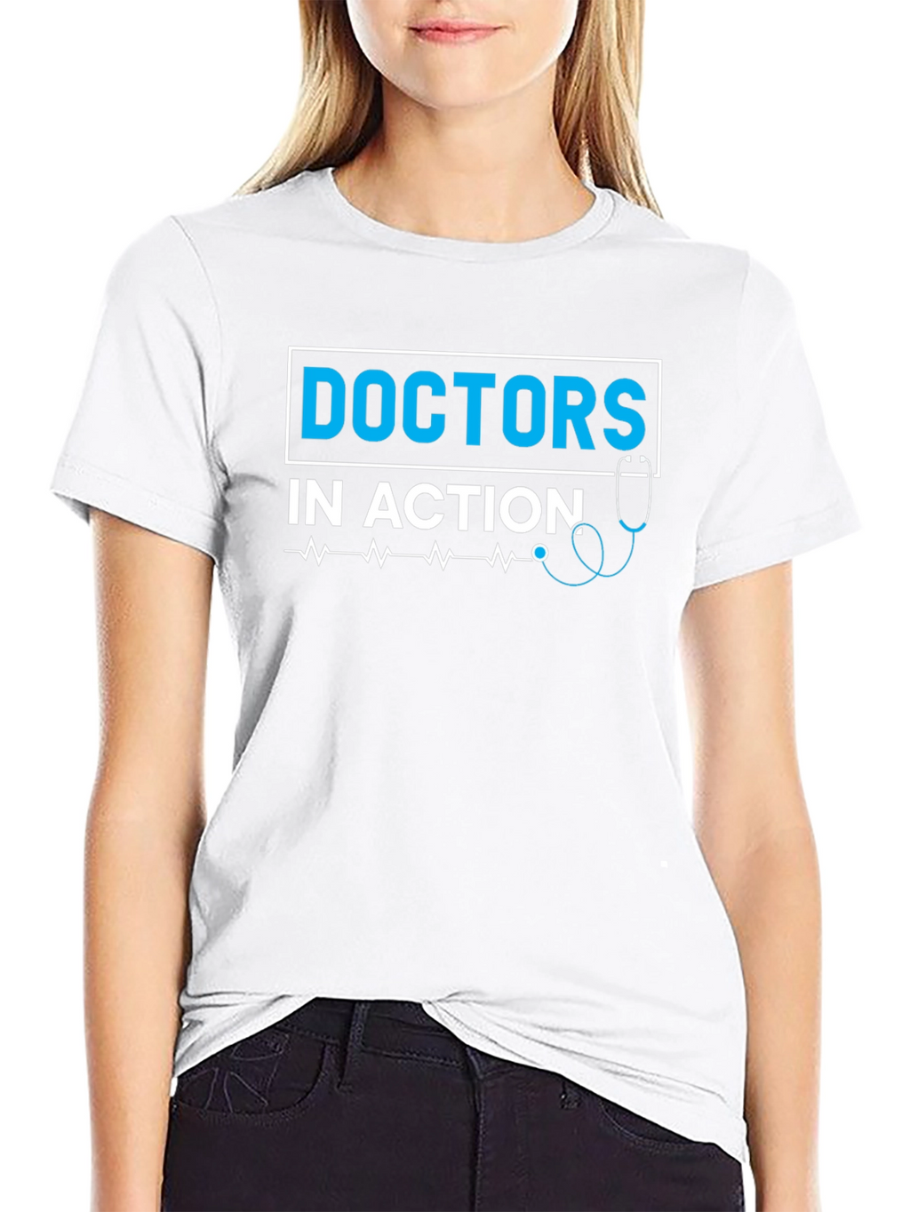 Doctors in Action Graphic Print Tee