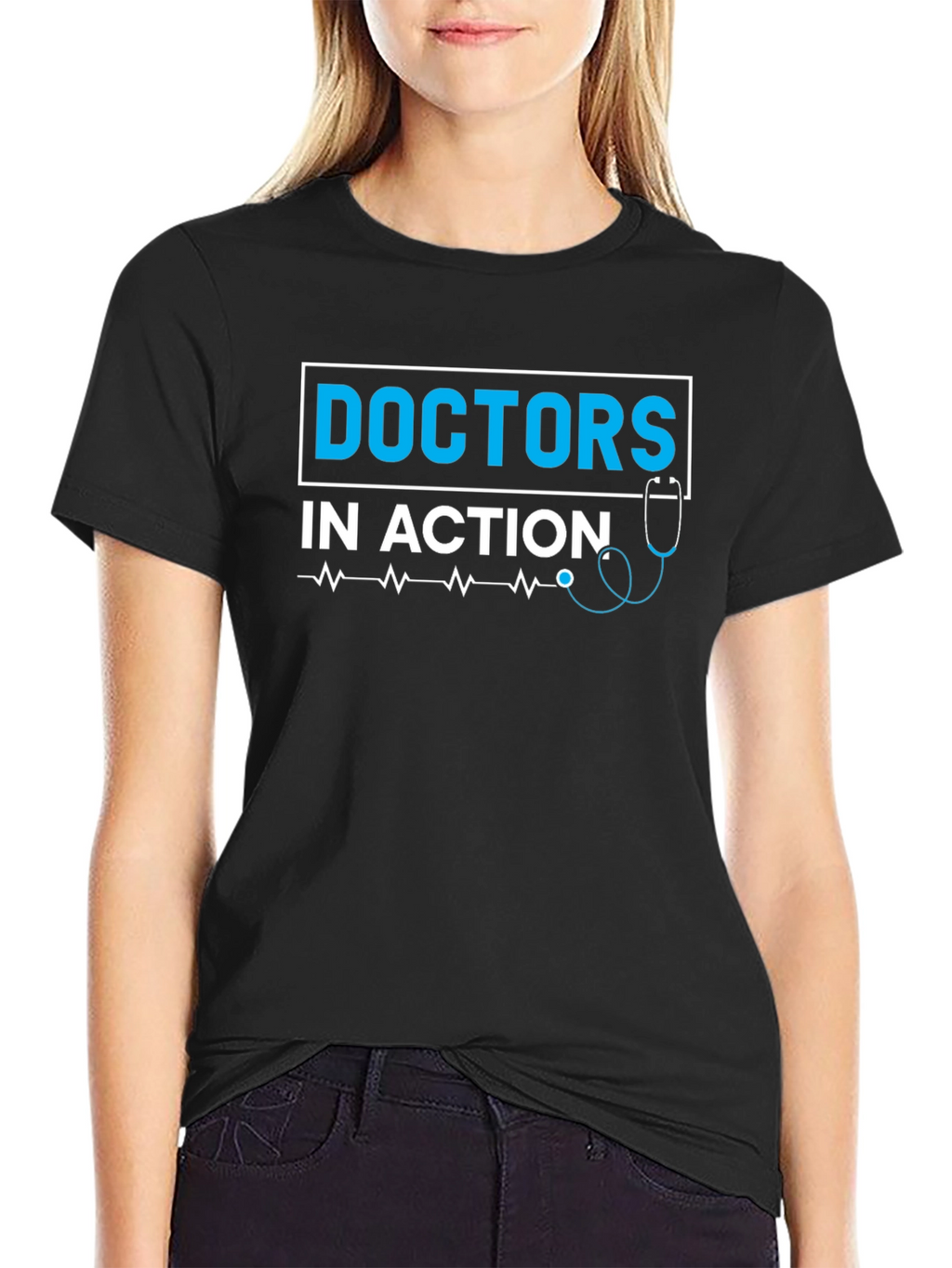 Doctors in Action Graphic Print Tee