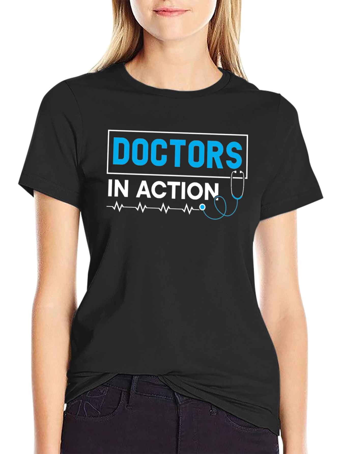 Doctors in Action Graphic Print Tee