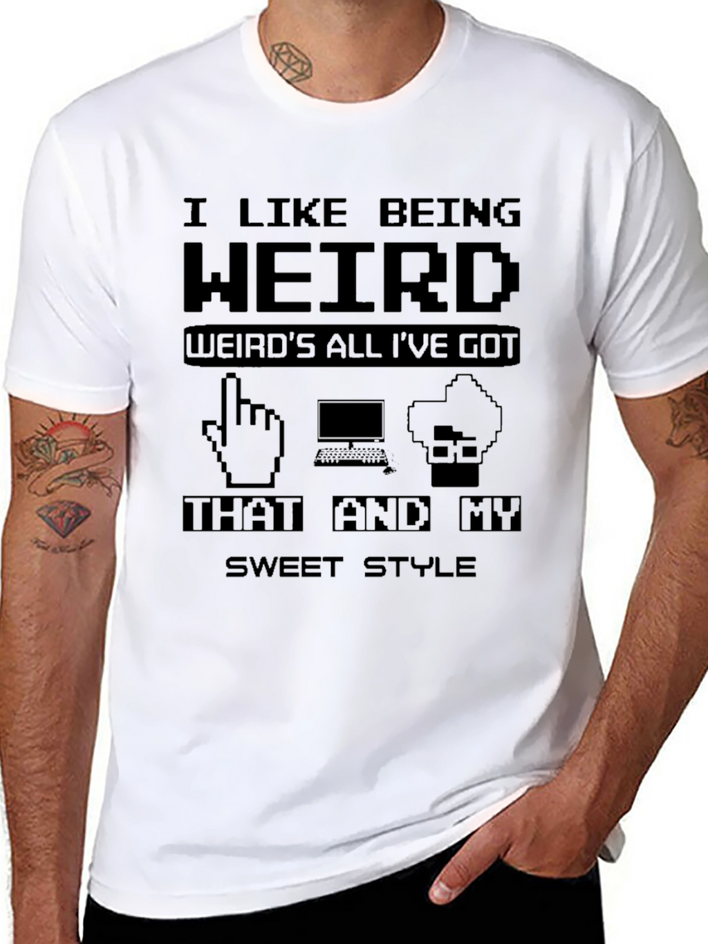 I Like Being Weird Graphic Tee