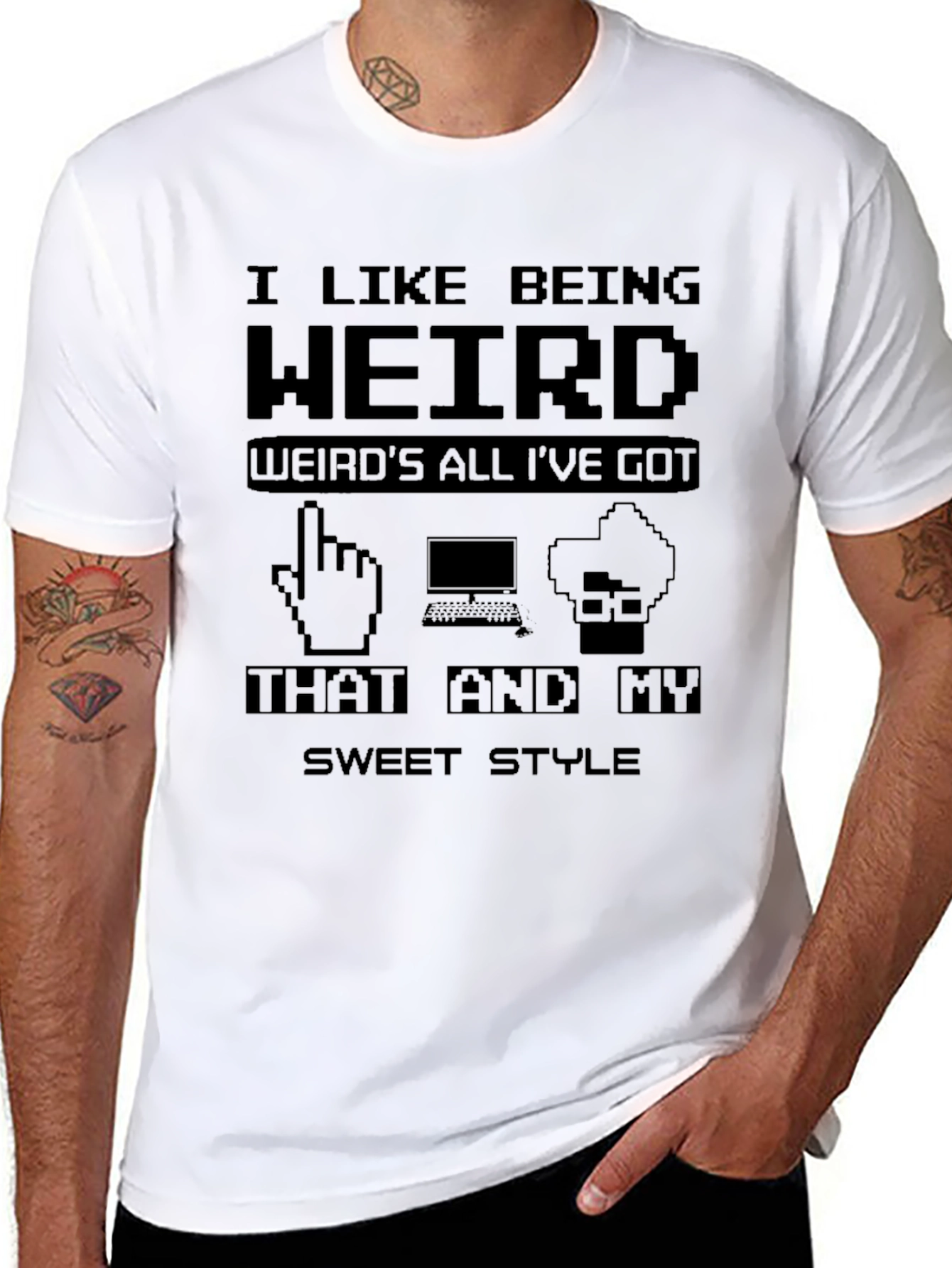 I Like Being Weird Graphic Tee