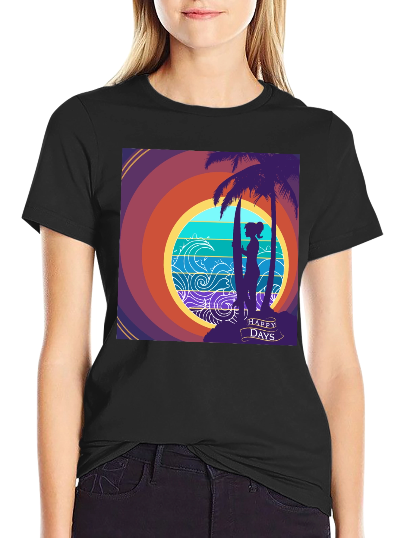 Happy Days Surf Tee