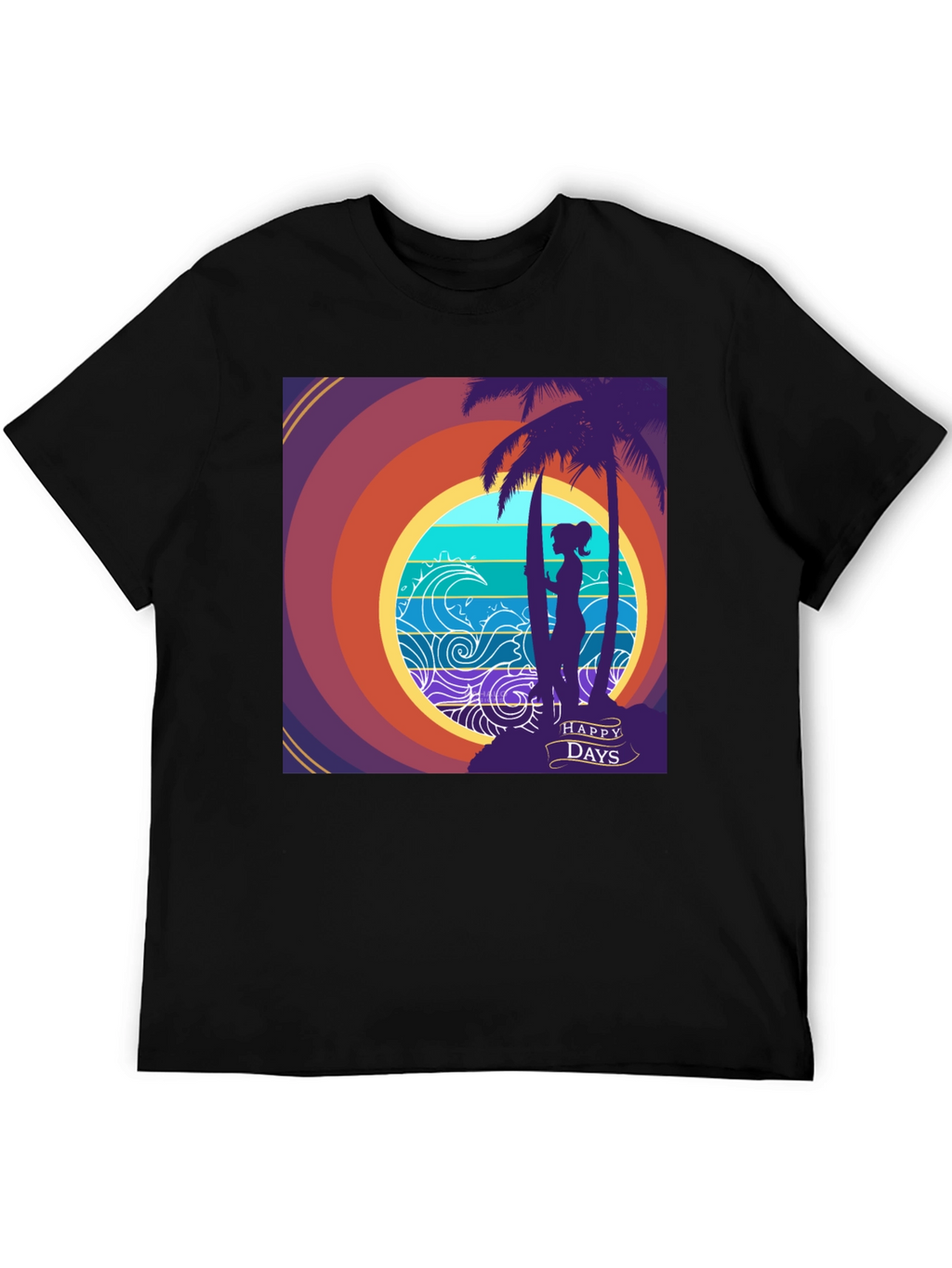 Happy Days Surf Tee
