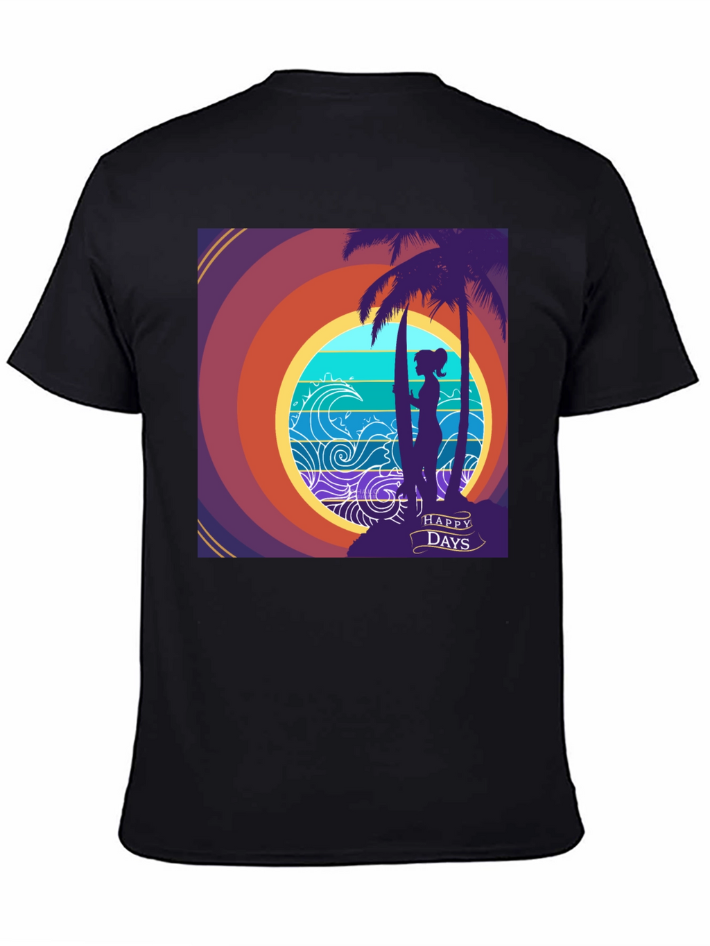 Happy Days Surf Tee