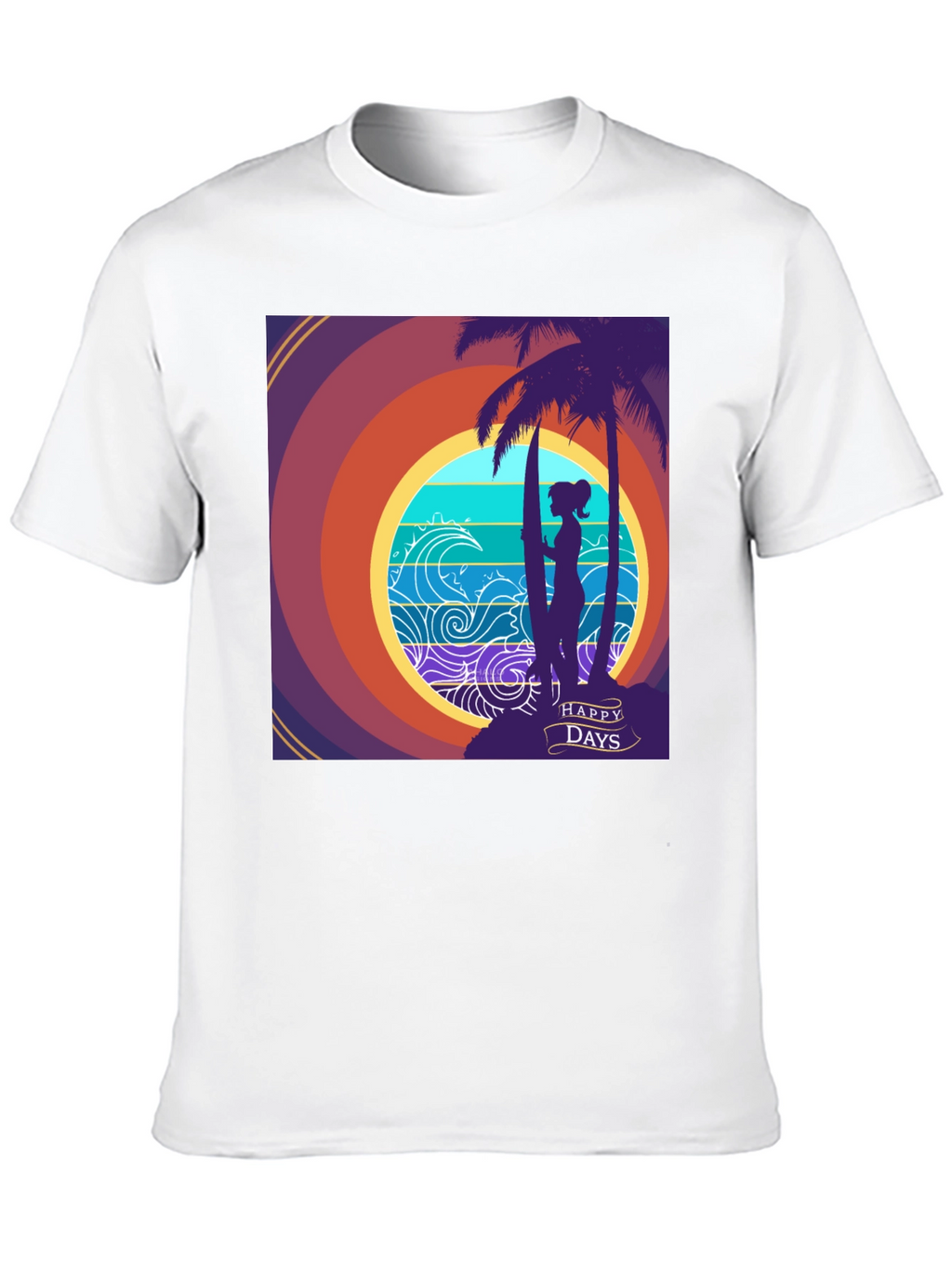 Happy Days Surf Tee