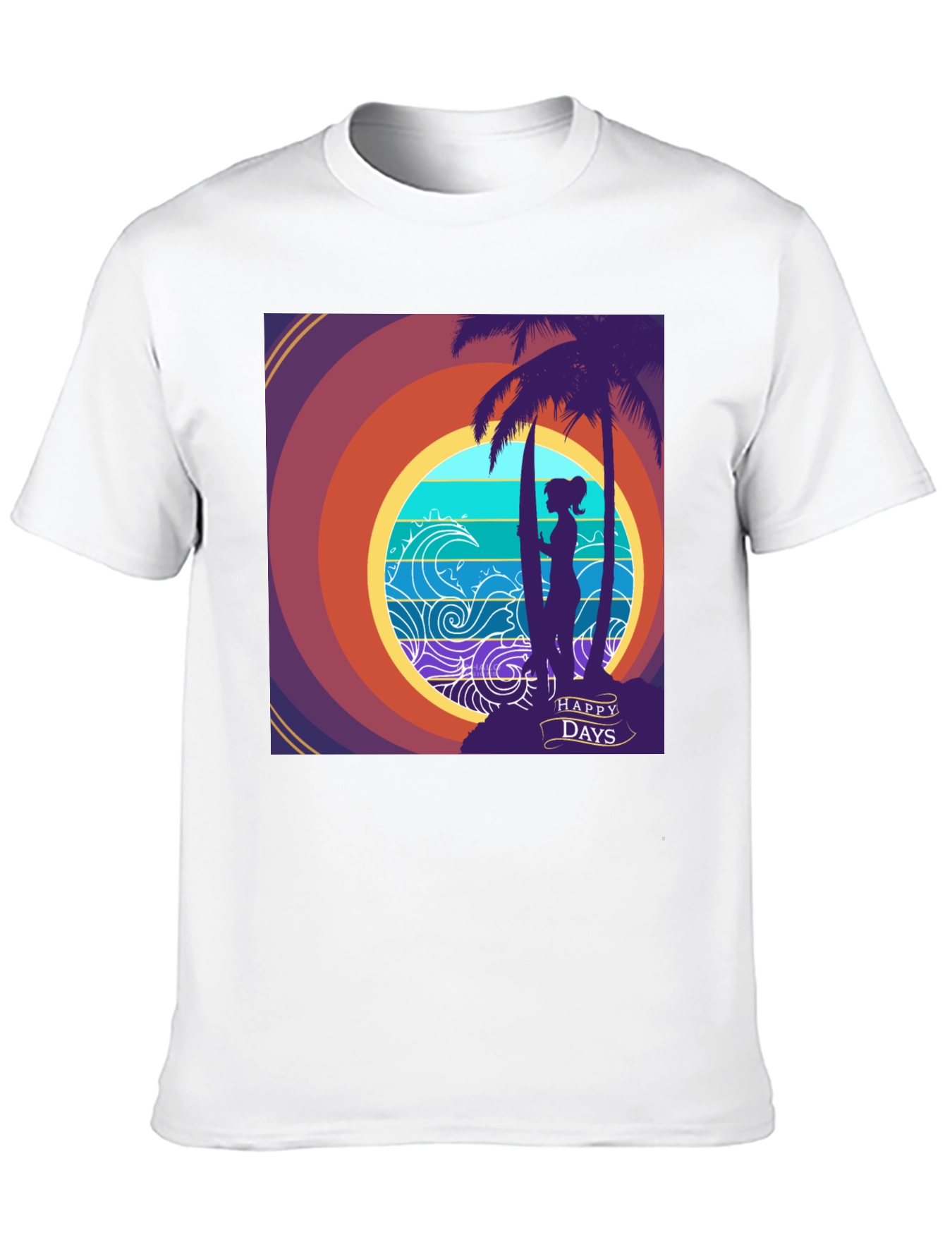Happy Days Surf Tee