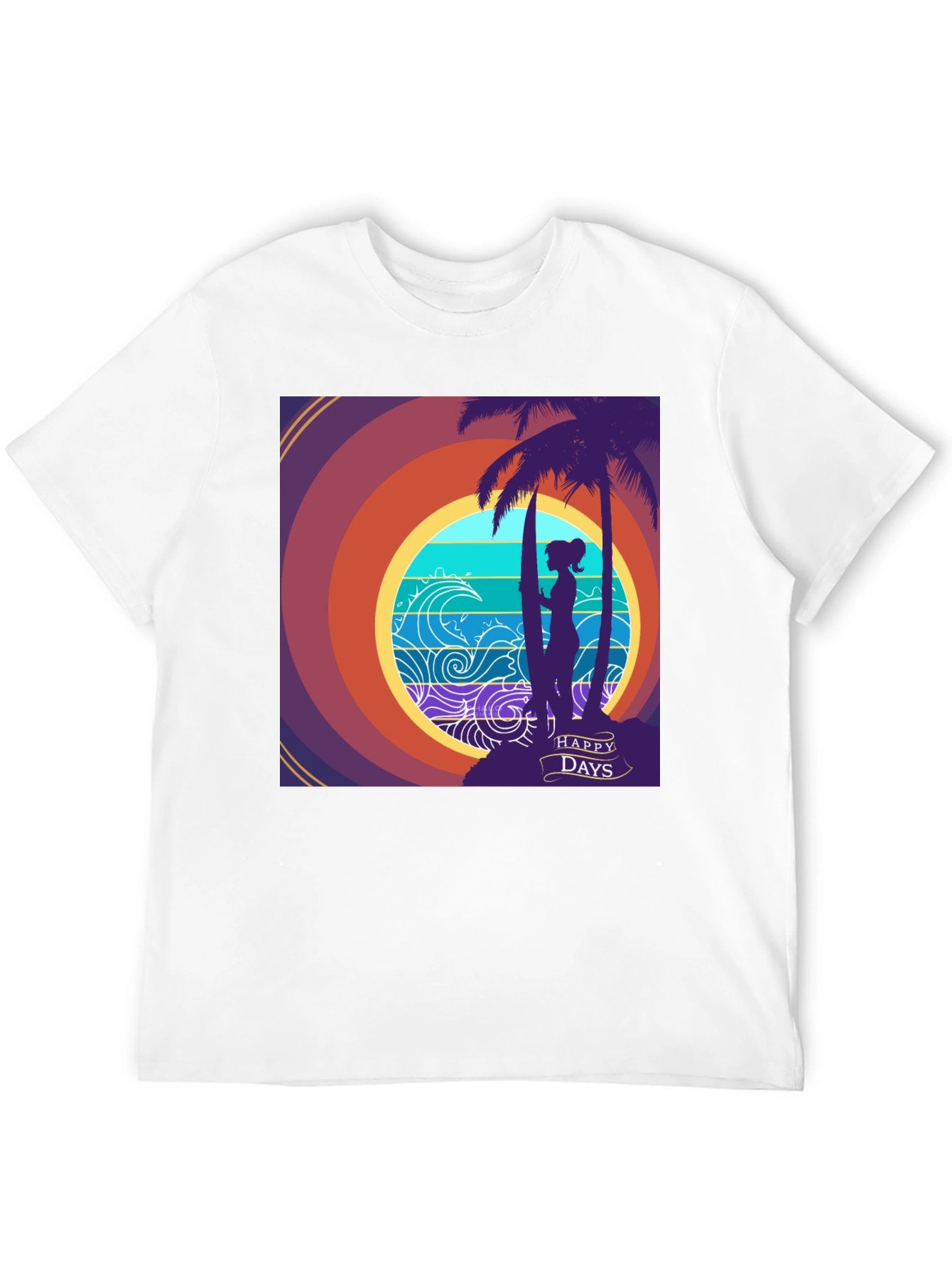 Happy Days Surf Tee