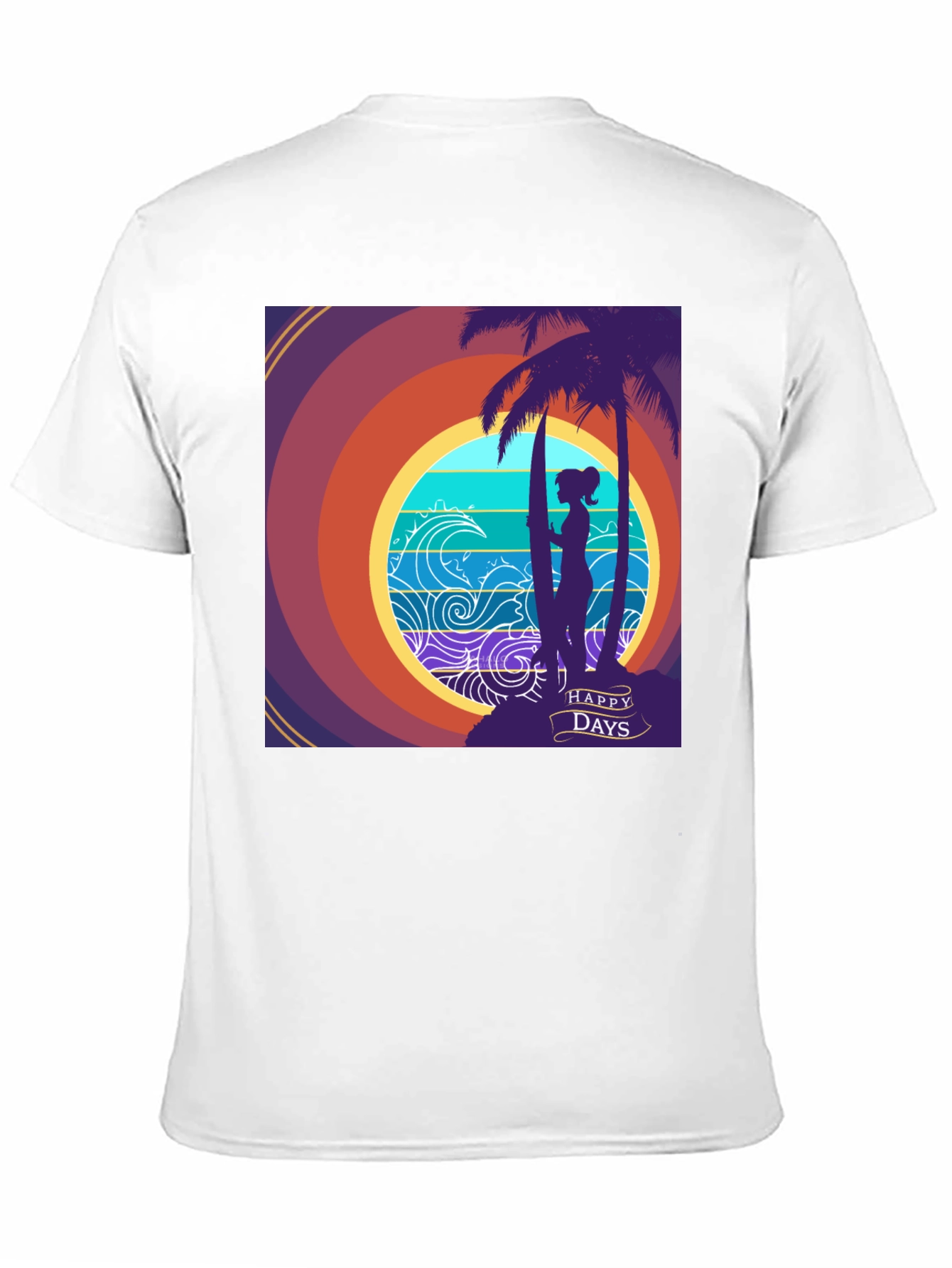 Happy Days Surf Tee