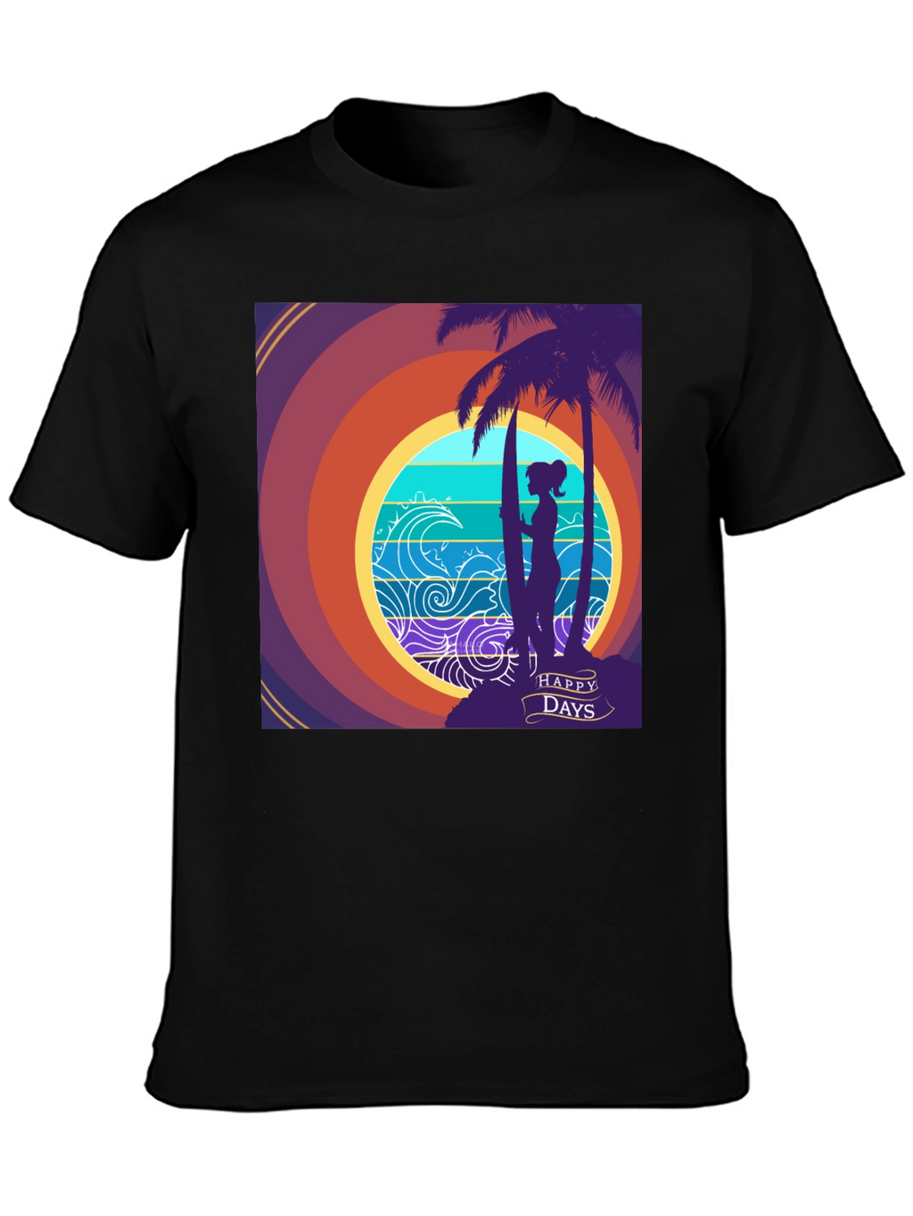 Happy Days Surf Tee