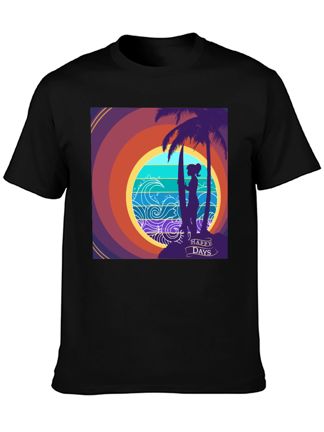 Happy Days Surf Tee