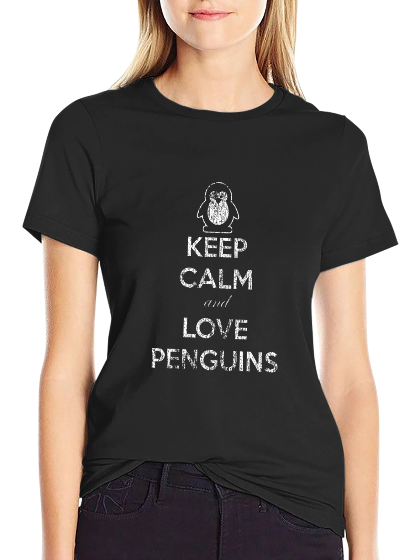 Keep Calm and Love Penguins T-Shirt