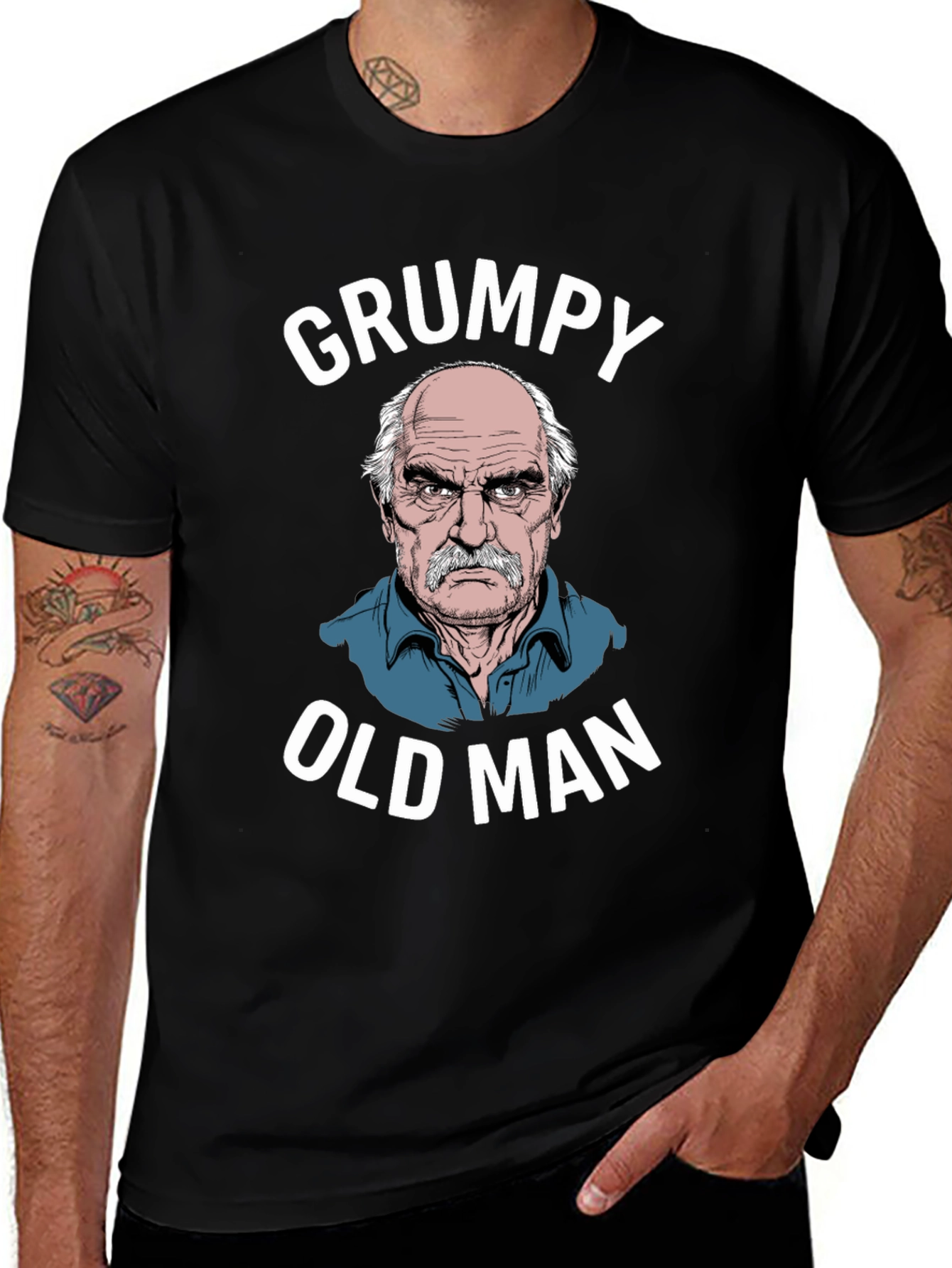 Grumpy Old Man T-Shirt - Funny Graphic Tee