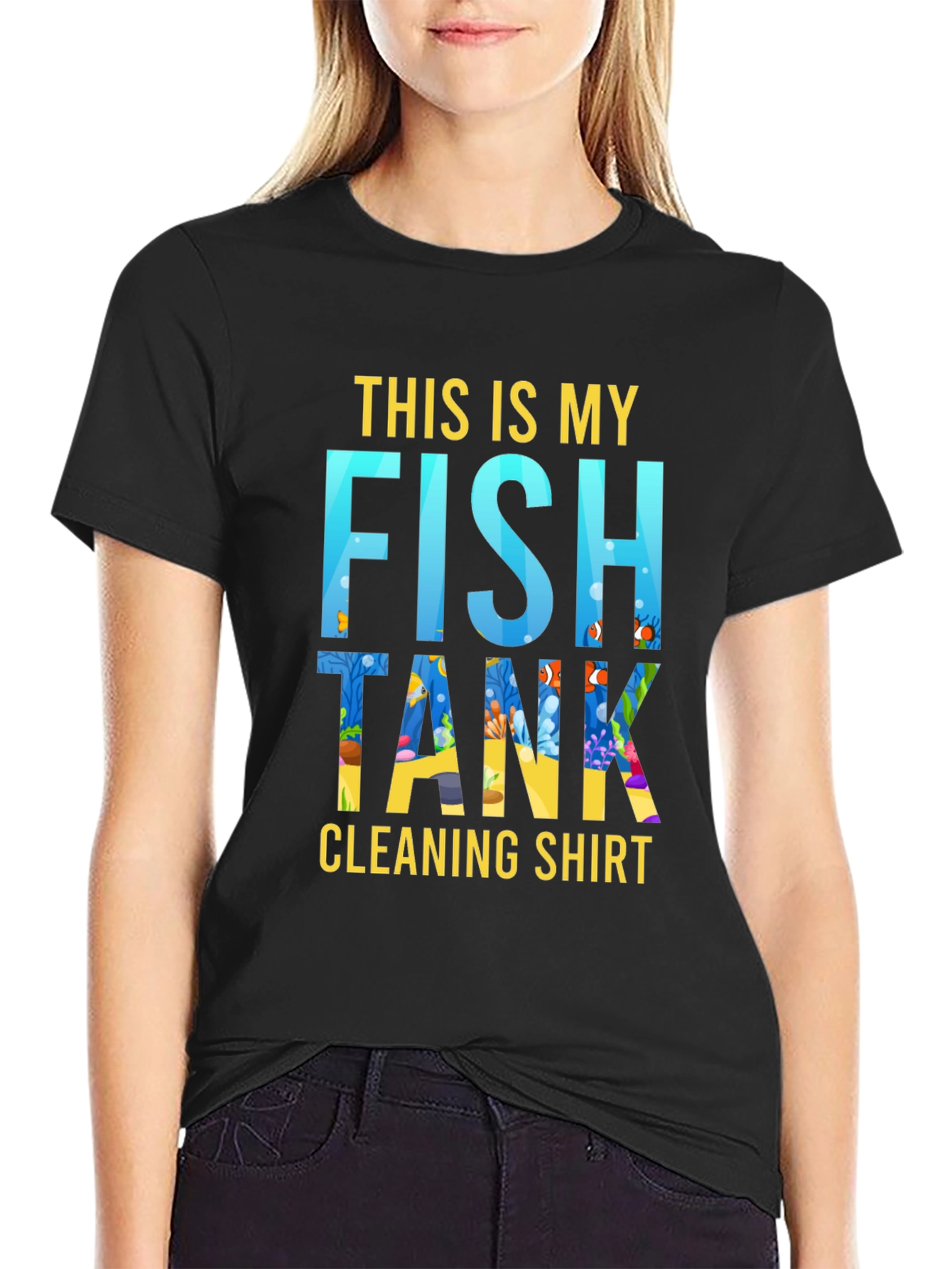 Funny Fish Tank Cleaning Shirt for Aquarium Lovers
