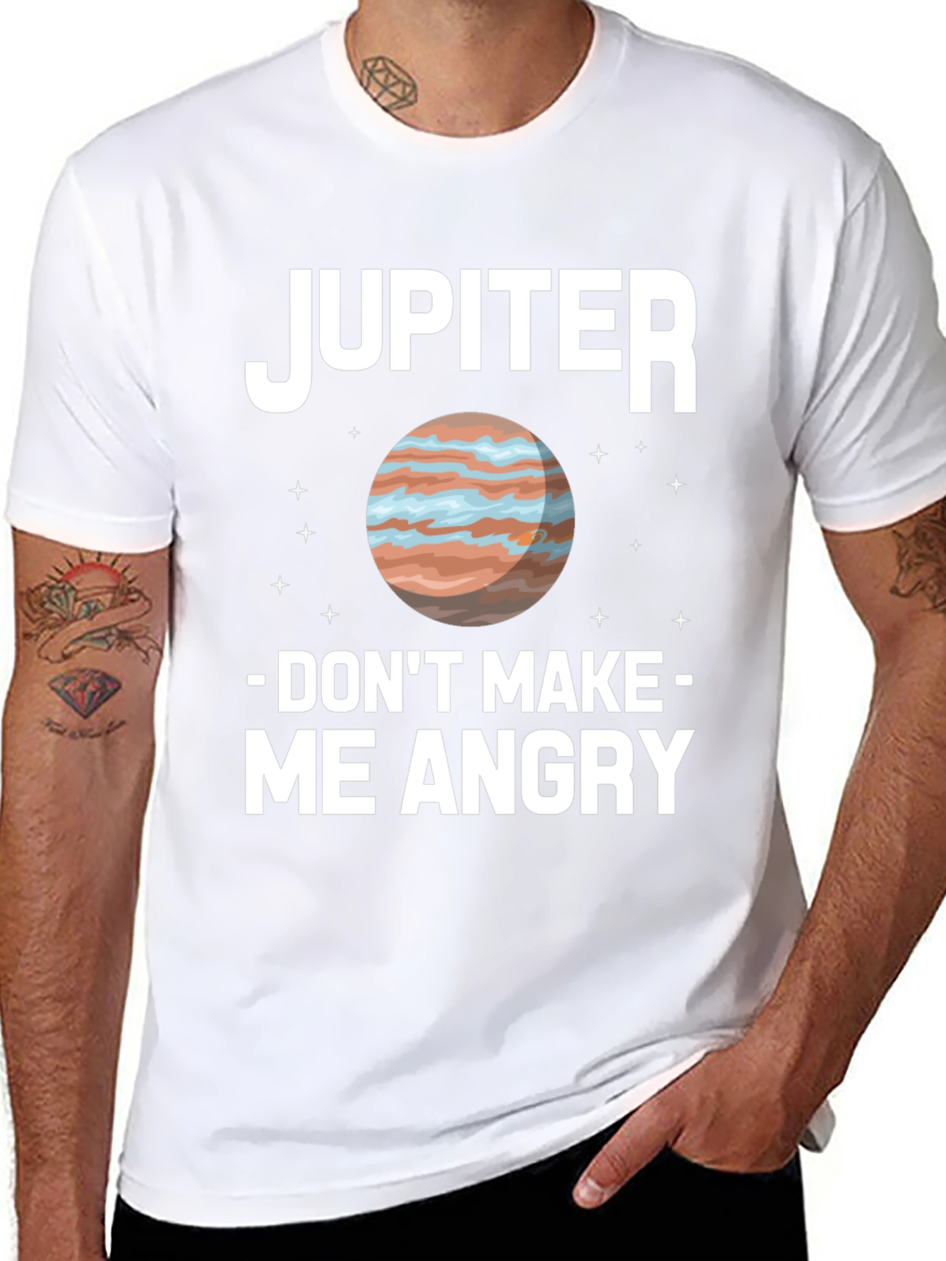 Jupiter Dont Make Me Angry Graphic Tee