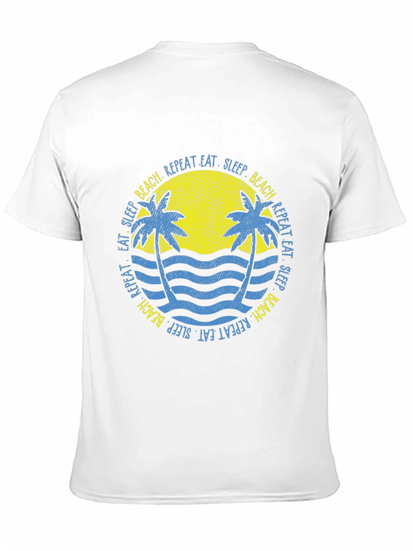 Beach Life T-Shirt: Eat Sleep Beach Repeat!
